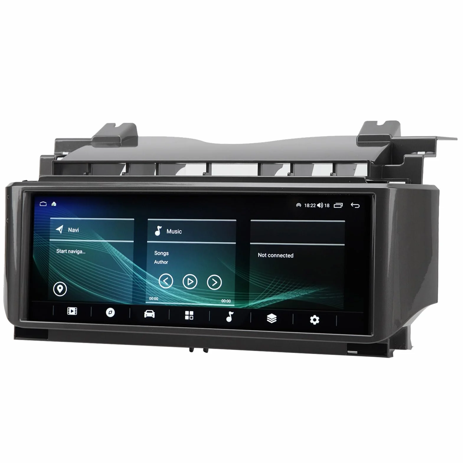 12.3in 8 rdzeń Samochodowy Odtwarzacz Multimedialny, Przenośne Samochodowe Stereo Ekran Dotykowy Nawigacja GPS Radio Stereo Zamiennik dla Rover V8 L322 (8+128G)