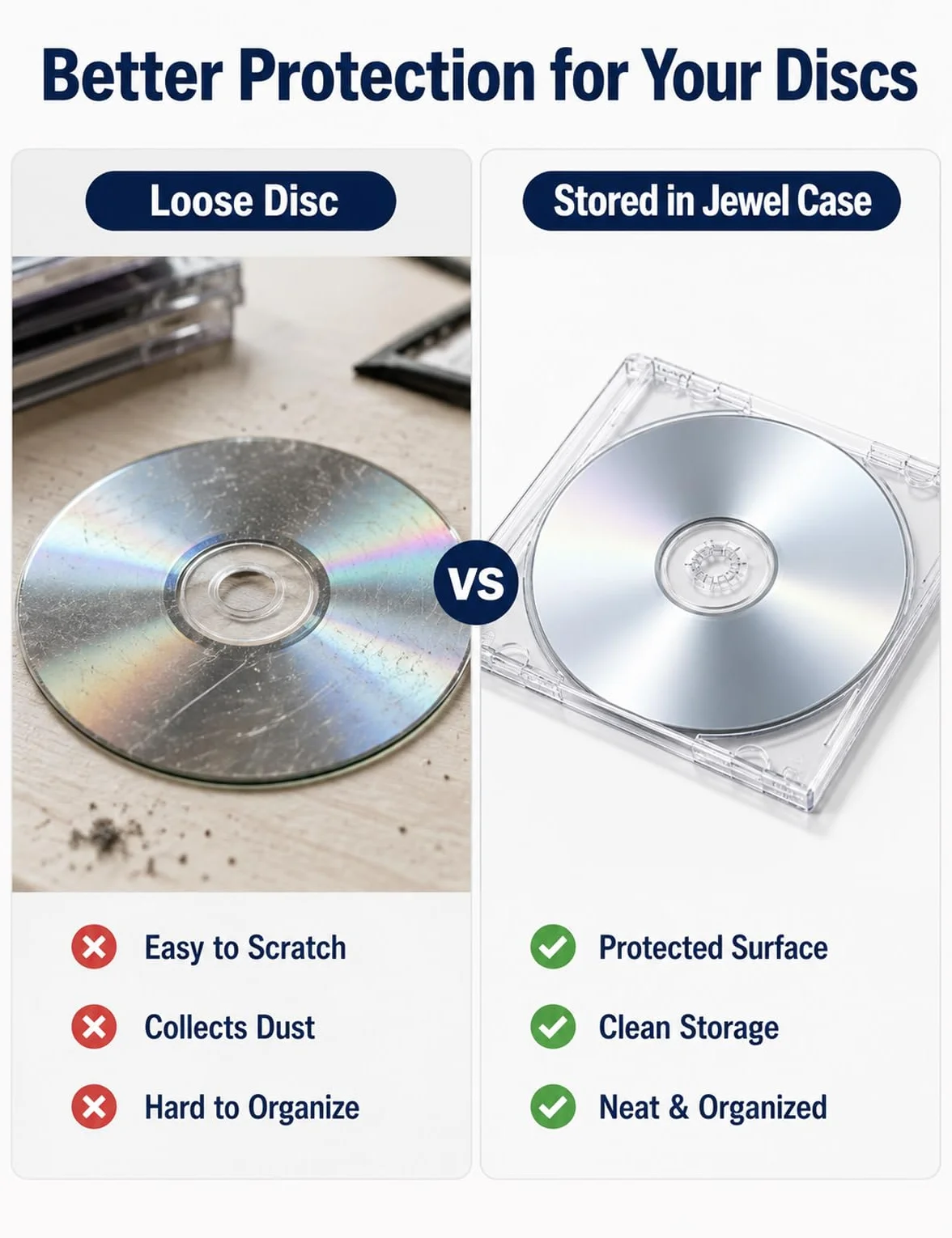 25 sztuk 10,4 mm CD, przezroczyste plastikowe puste etui na płyty CD na standardowe pojedyncze płyty, etui na klejnoty na płyty CD, DVD, ochrona i wymiana, puste etui do przechowywania płyt DVD z
