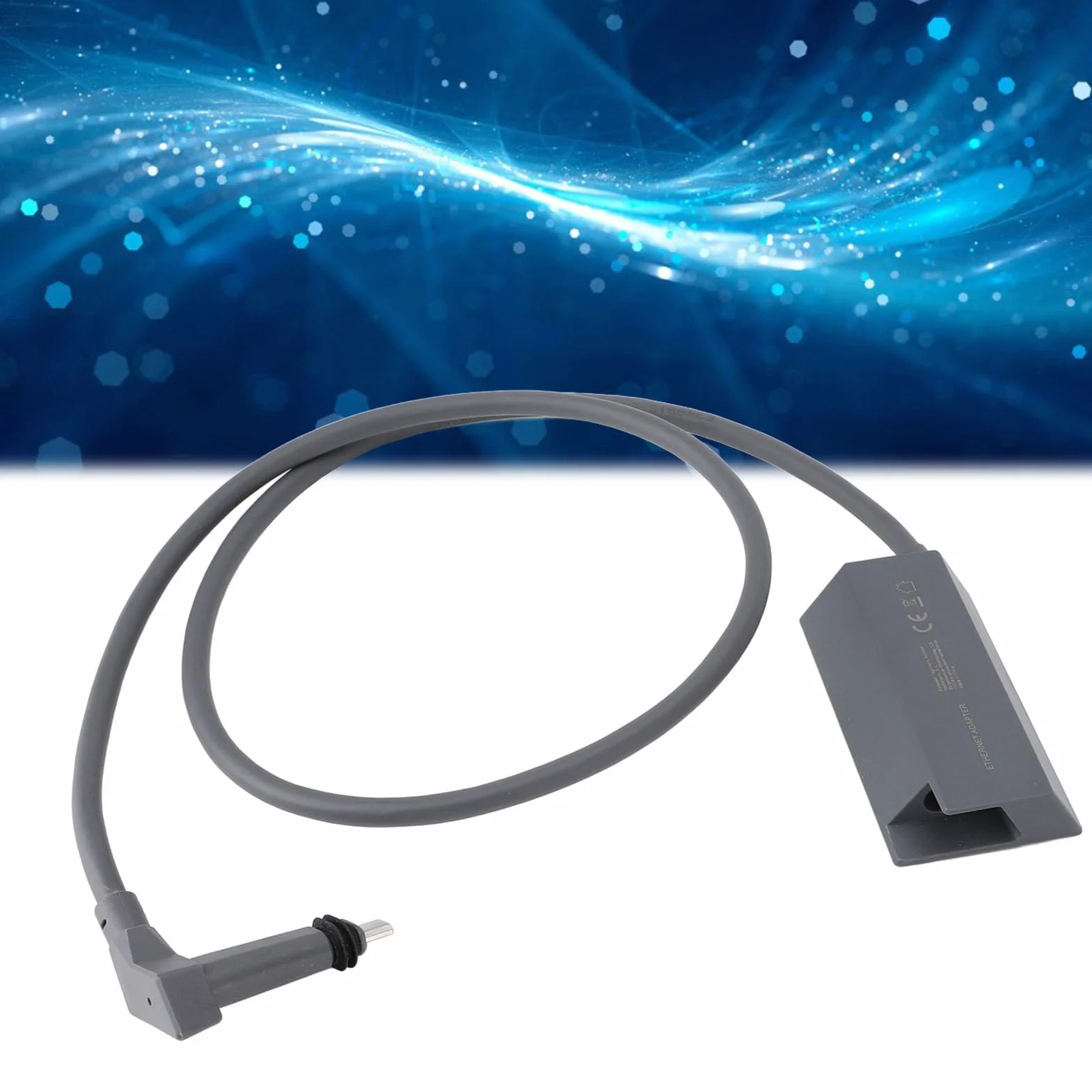 Adapter Ethernet Internet Satelitarny V2, Adapter Ethernet do Przewodowej Sieci Zewnętrznej do Anteny Prostokątnej, Adapter Ethernet do V2 Gen2,