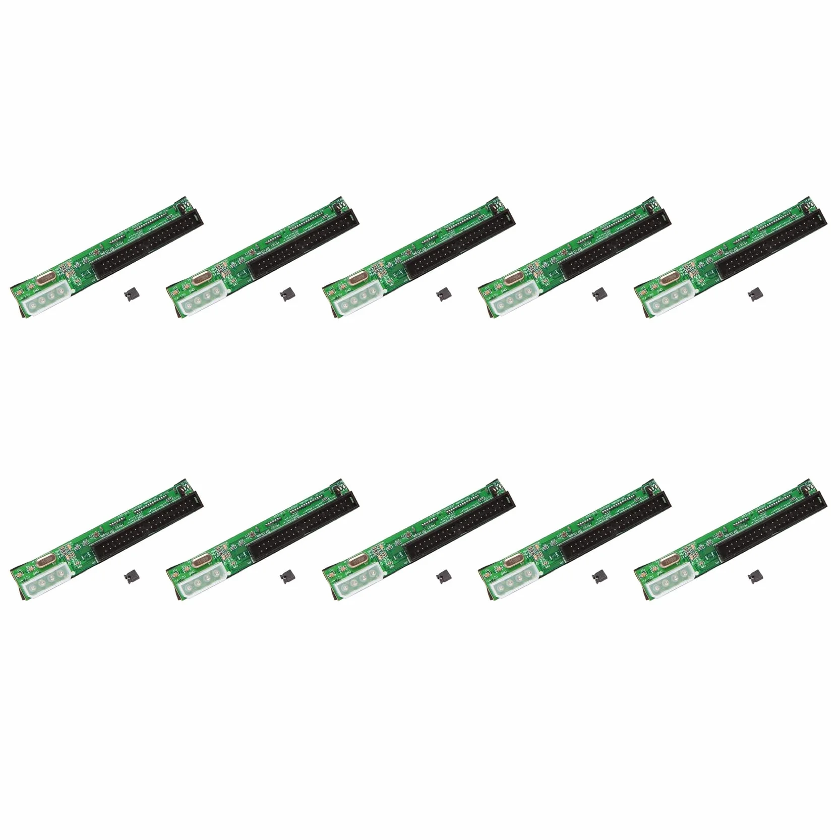 10X 7 + 15 Pin 2,5 gniazdo na 3,5 IDE na IDE adapter konwerter wtyczka 40 pin złącze do 133 100 HDD Cd DVD Serial