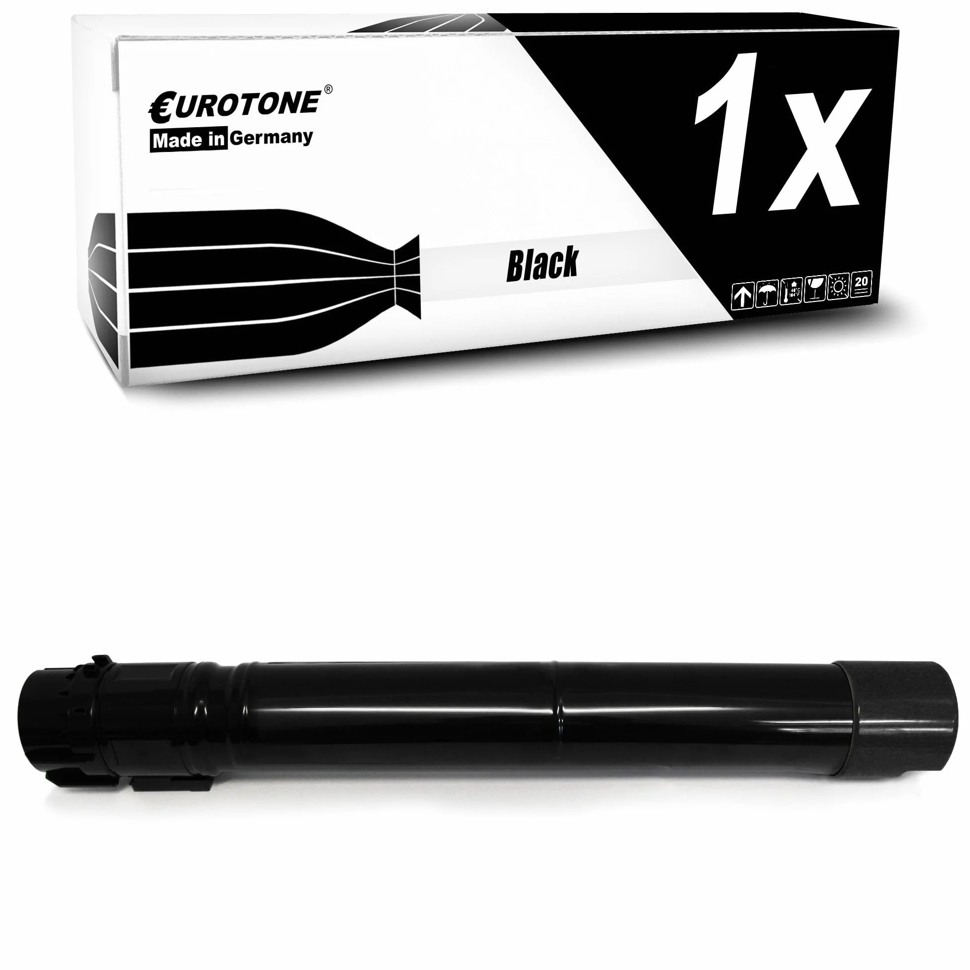 Eurotone Toner kompatybilny jako zamiennik do Xerox Workcentre 7425 7428 7435 zastępuje 06R01395 Black