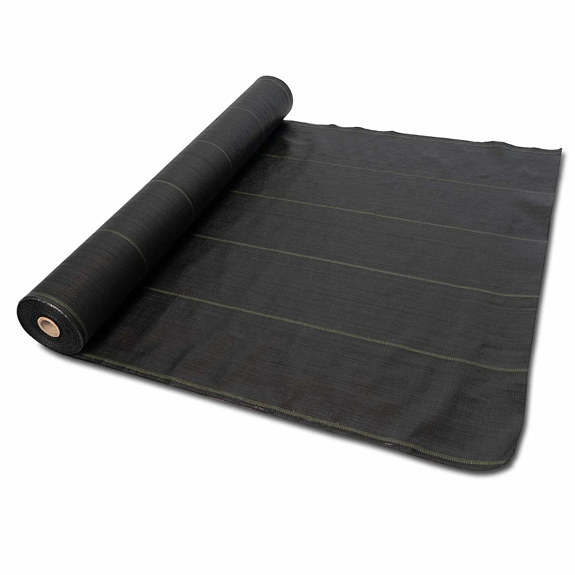 Navaris Membrana z tkaniny przeciw chwastom - wytrzymała mata podłogowa do kształtowania krajobrazu mata mata ogrodnicza plandeka - rolka, 1 m x 50 m (1 m x 50 m = 50 m²)