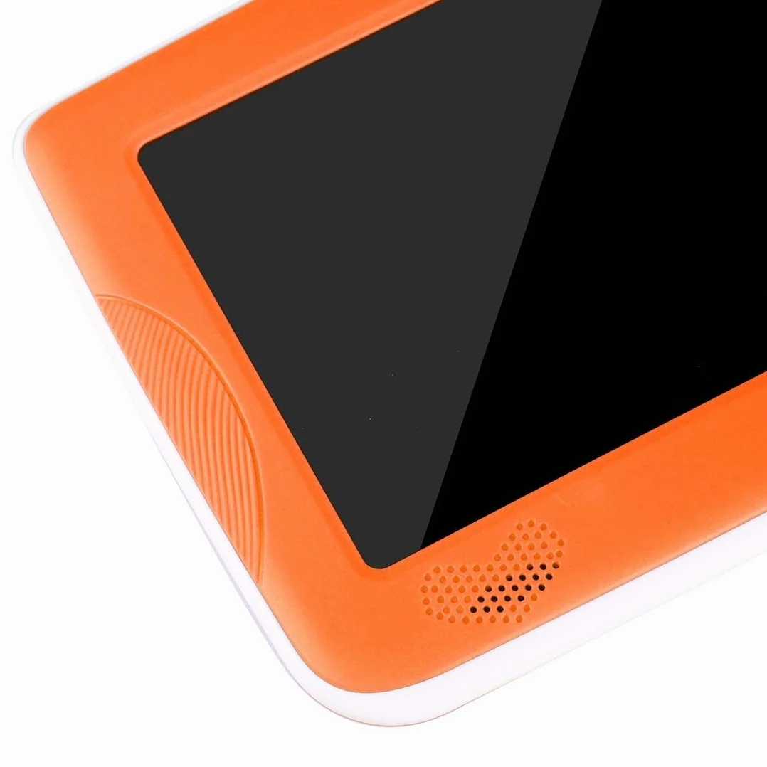 Hanks' sklep z silikonową obudową Android 4.4 Allwinner A33 Quad Core, 1 GB + 16 GB, 7,0 cala, Astar Kids tablet edukacyjny (kolor: Różowy)