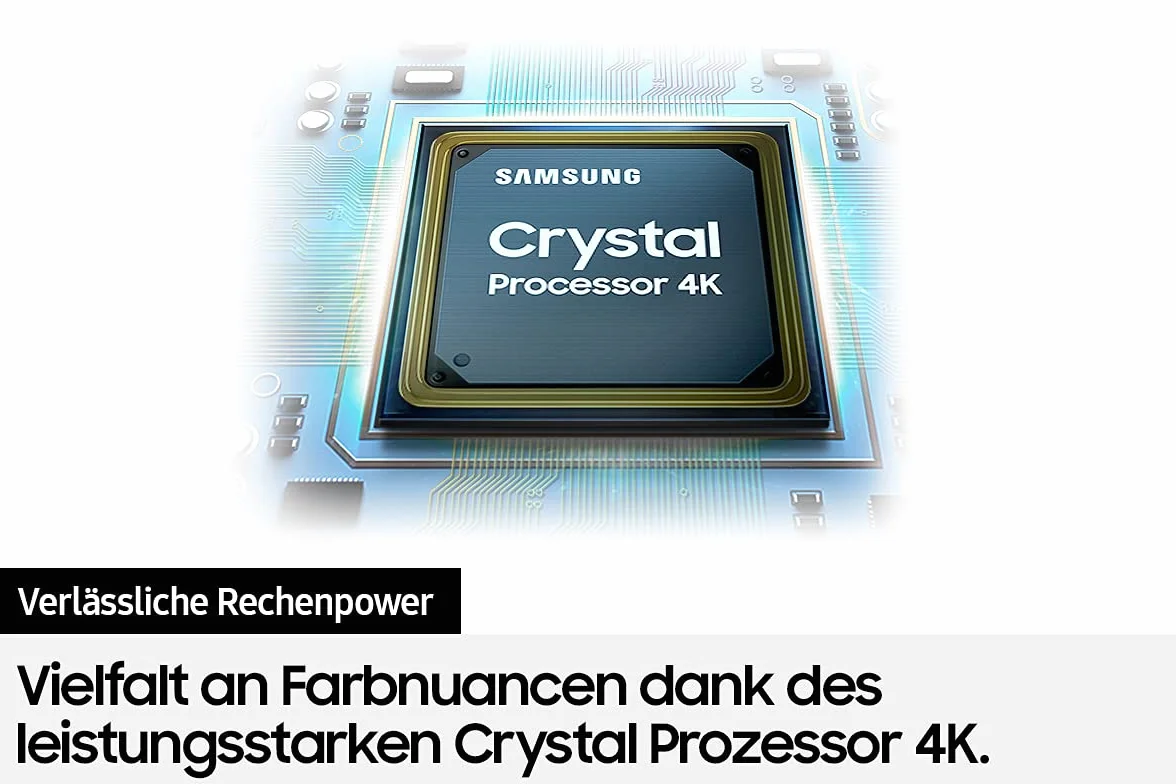 Samsung Crystal UHD 50" Telewizor (HDR, Q-Symphony, Boundless Screen)