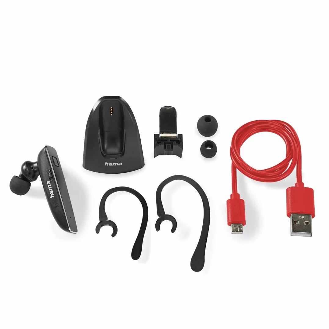 Hama Zestaw słuchawkowy Bluetooth MyVoice2100 Mono Headset 5.0 akumulator 80 h bezprzewodowy