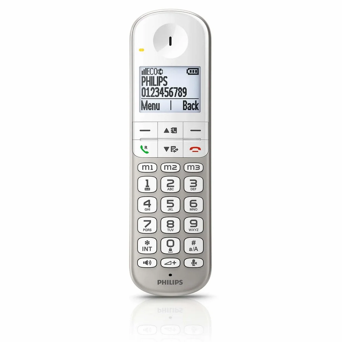 Telefon bezprzewodowy Philips XL4901S/23 1,9" DECT biały