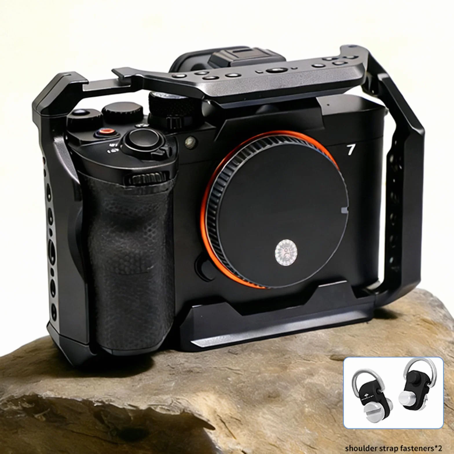 Pełna klatka aparatu ochronna obudowa do A7M4 A7M5 A7R5 DSLR stabilizator rozszerzeń aparatu wideo film film film uchwyt sprzęt fotograficzny