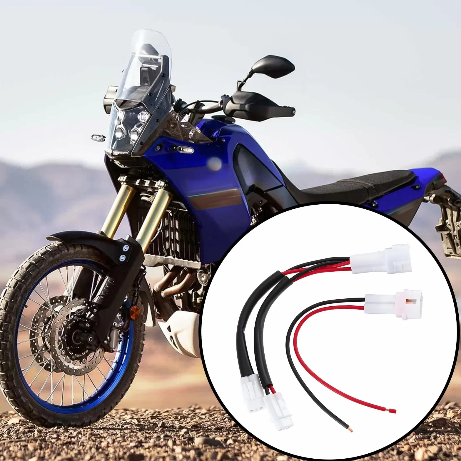 Zestaw rozdzielaczy gniazd zasilania USB kompatybilny Yamaha Tenere 700