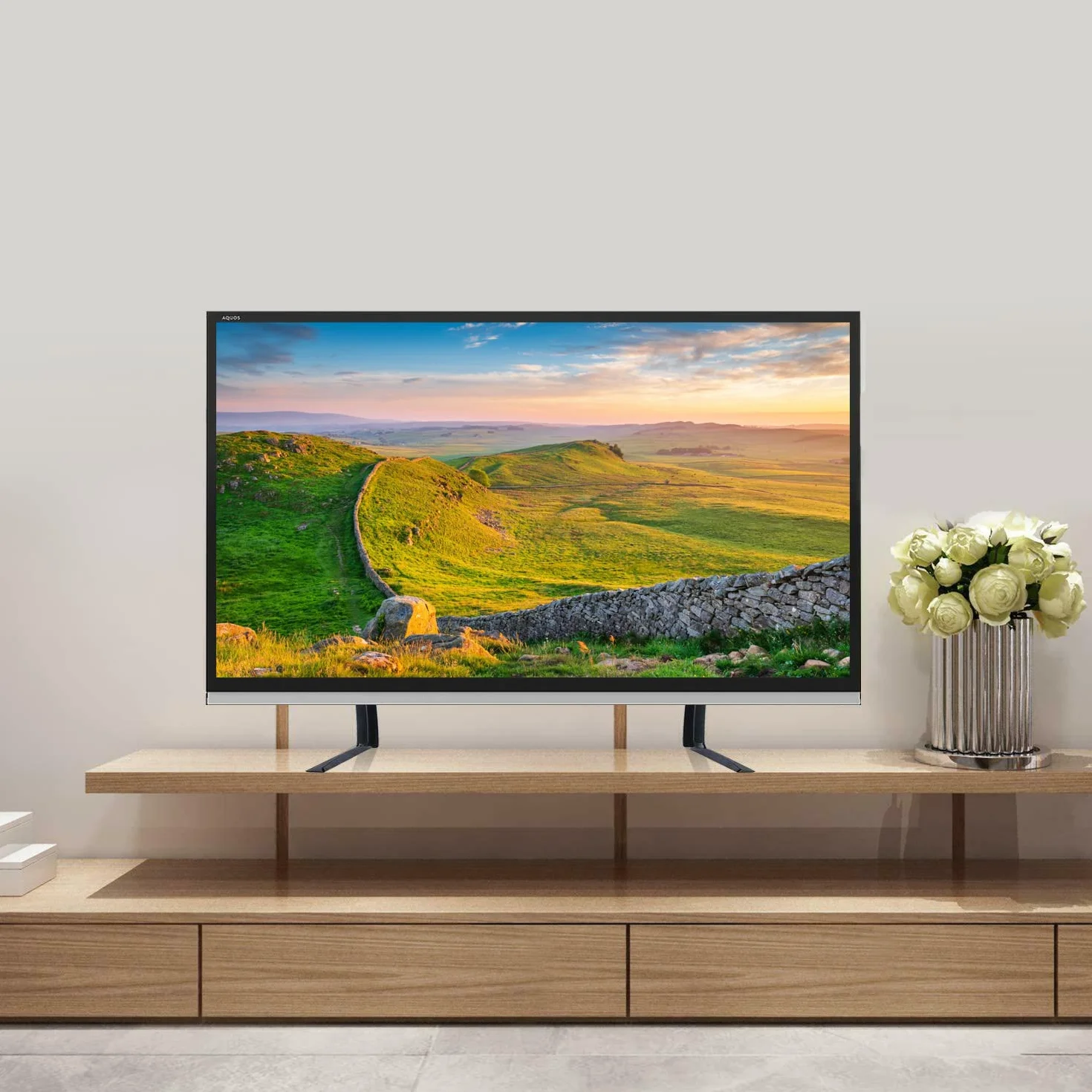 Maclean MC-954 Uniwersalny Stojak Pod Telewizor i Monitor TV 32-70 Cali, VESA 800x500, Do 50 kg, Czarny