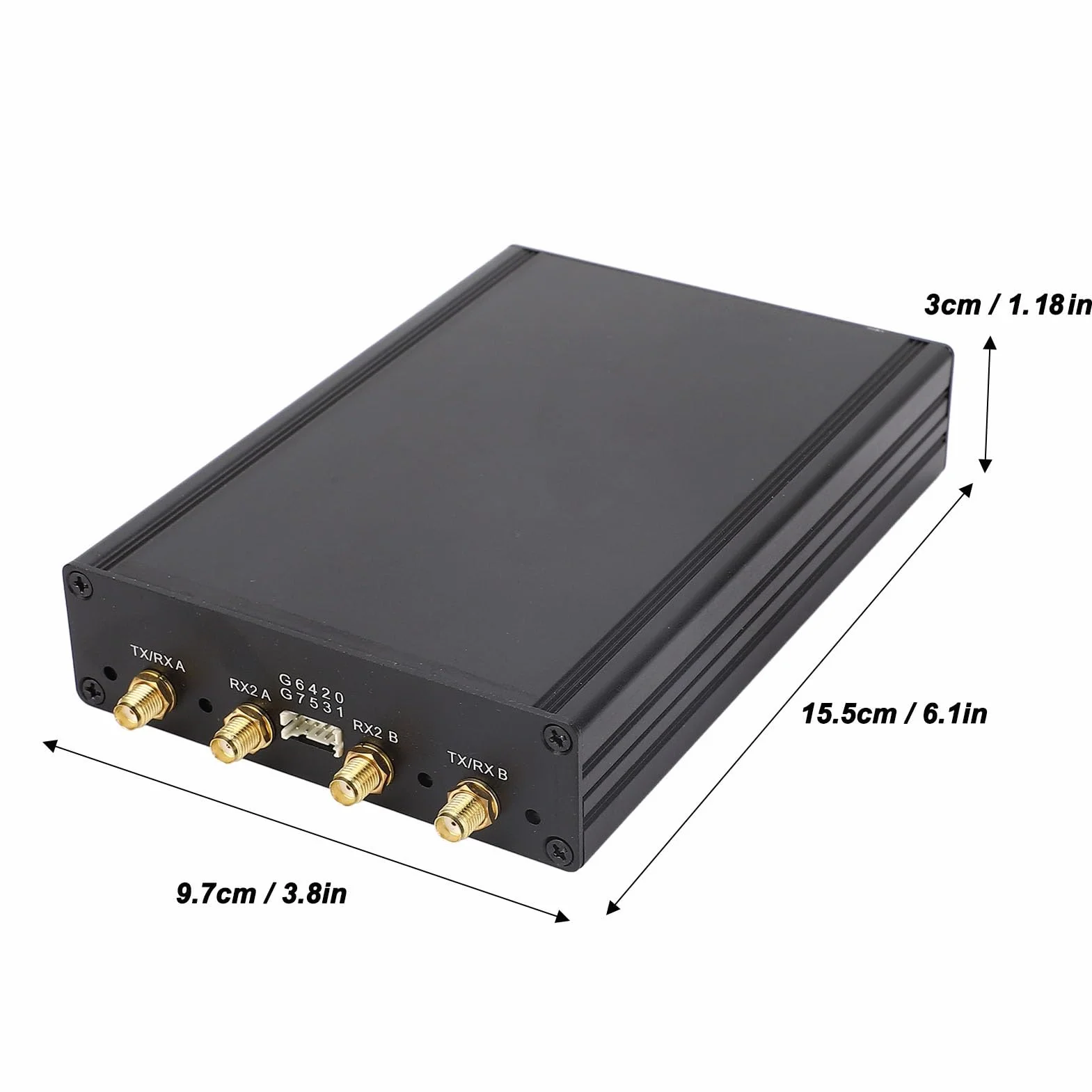 USRP B210 Dwukanałowa Platforma Rozwojowa SDR SDR, Płyta Platformy Radiowej Definiowanej Programowo dla ETTUS AD9361 RF z USB 3.0, 70 MHz – 6 GHz Full Duplex MIMO, Obsługa Open