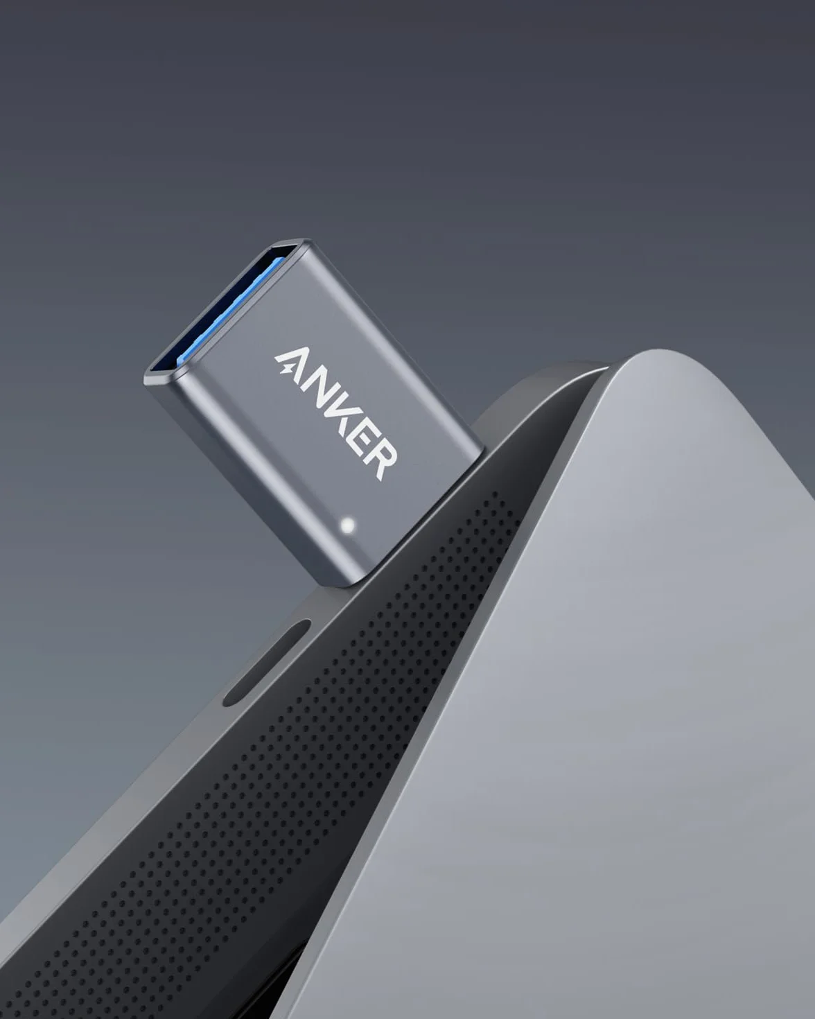 Adapter USB C Anker (2 sztuki), adapter USB C do USB, szybki transfer danych dla MacBook Pro 2020, iPad Pro 2020, Samsung Notebook 9, Dell XPS i innych urządzeń z portem typu C