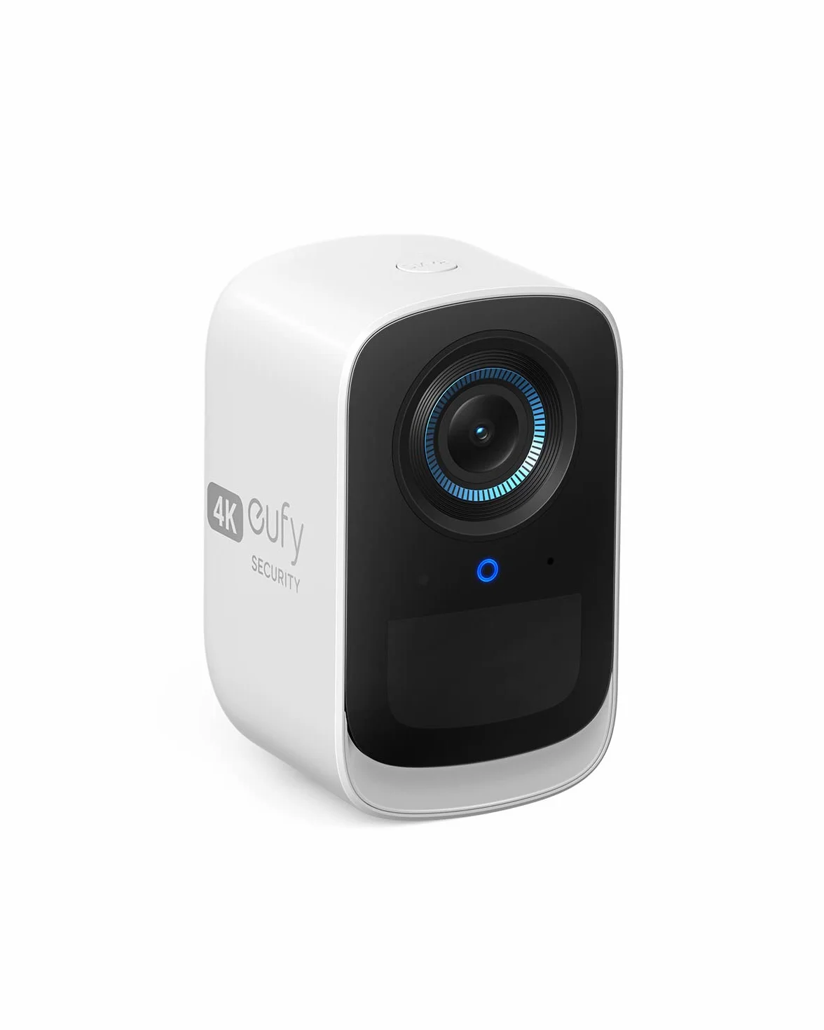 eufy Security S300 eufyCam 3C 4K, pamięć lokalna z możliwością rozszerzenia do 16 TB, Rozpoznawanie twarzy oparte na AI, Kolorowy noktowizor, Bez opłat miesięcznych (pojedyncza kamera)