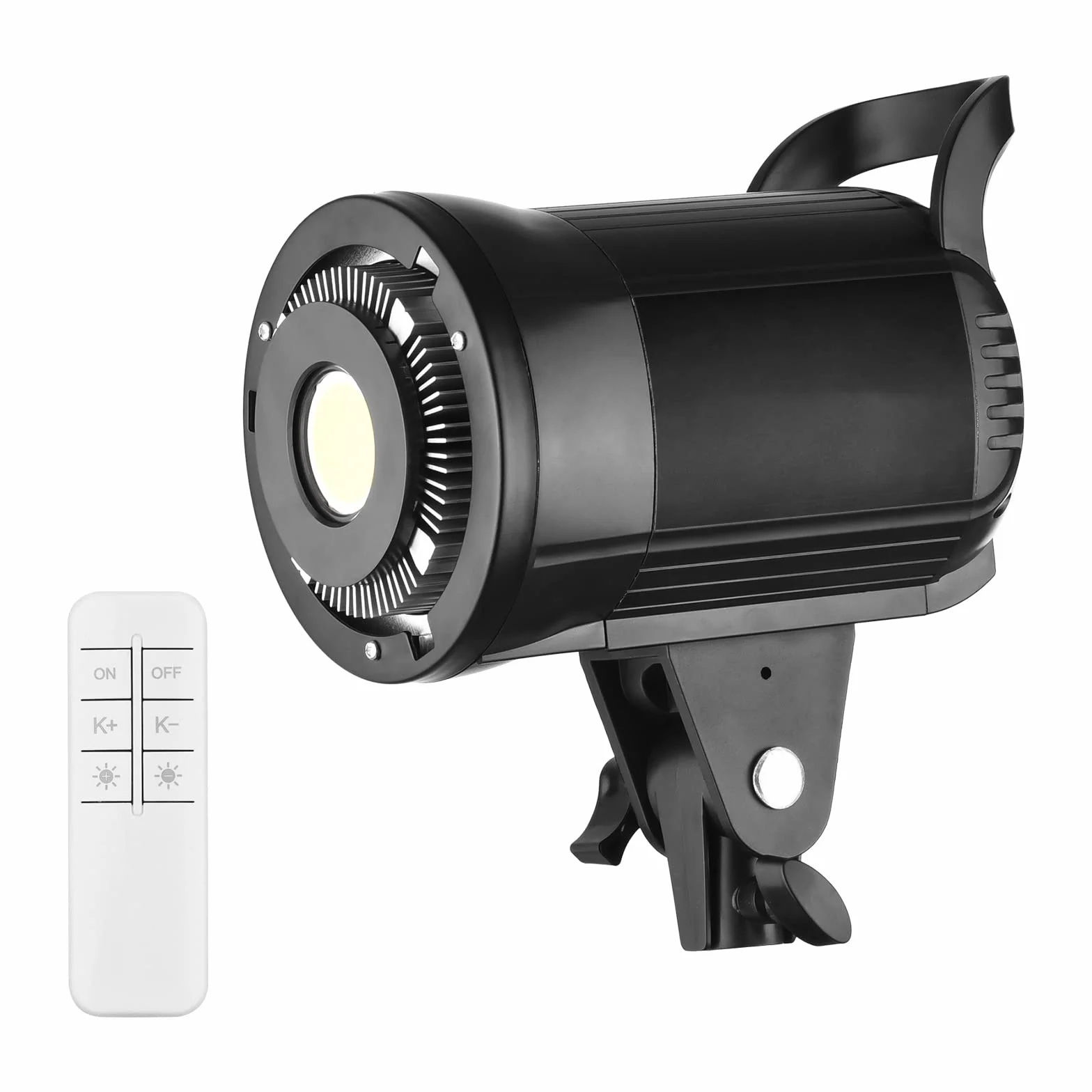 Andoer LM60Bi studyjna lampa błyskowa Studio Flash Strobe Blitz Light 135 W, lampa studyjna 3000 K-5600 K, przyciemniane światło ciągłe z uchwytem Bowens i pilotem zdalnego sterowania