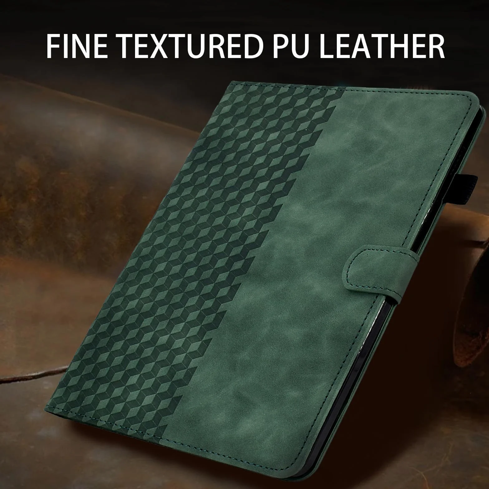 Etui na tablet Lenovo Tab P12 Pro 12,7 cala 2024 etui ochronne premium skórzane Folio Smart Case z funkcją automatycznego wygaszenia/budzenia się z miejscem na rysik i gniazdem na karty do Lenovo Tab