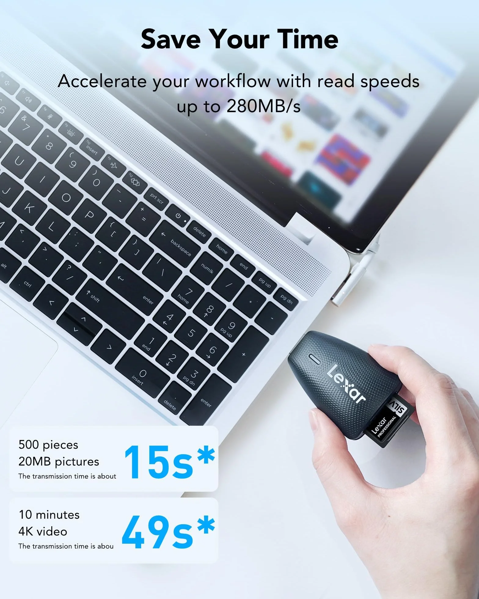 Lexar SILVER PRO karta SD 2 x 64 GB, karta pamięci SD UHS-II, V60, U3, C10, odczyt do 280 MB/s, zapis 130 MB/s, karta SDXC do lustrzanek cyfrowych/aparatu/profesjonalnego