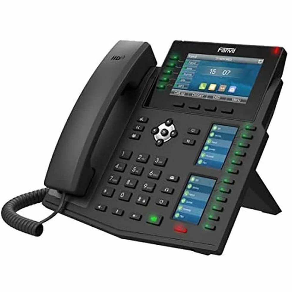 Fanvil X6 Enterprise IP Phone SIP 60 DSS LCD Gigabit LAN (nie wymaga zasilania)