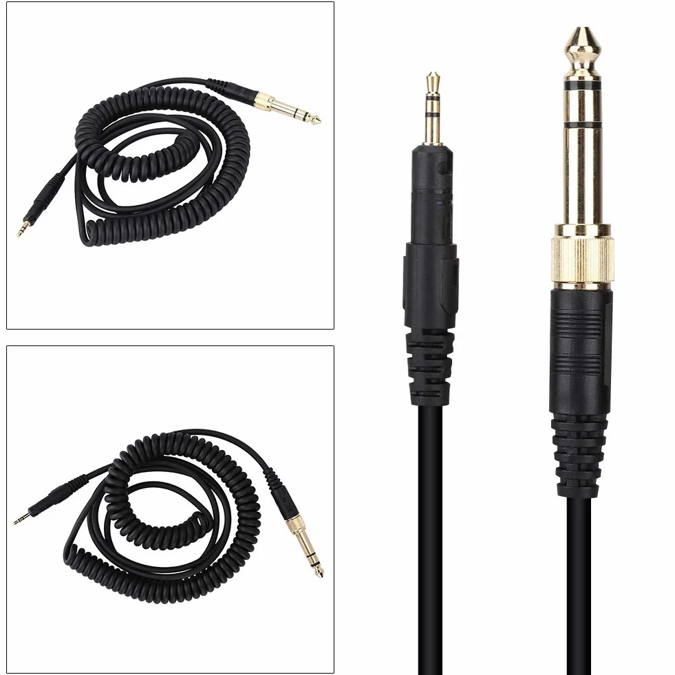 Kabel Aktualizacyjny 6,5 mm na 3,5 mm 160 cm Hi-Fi do ATH-M50x/M40x/M70x