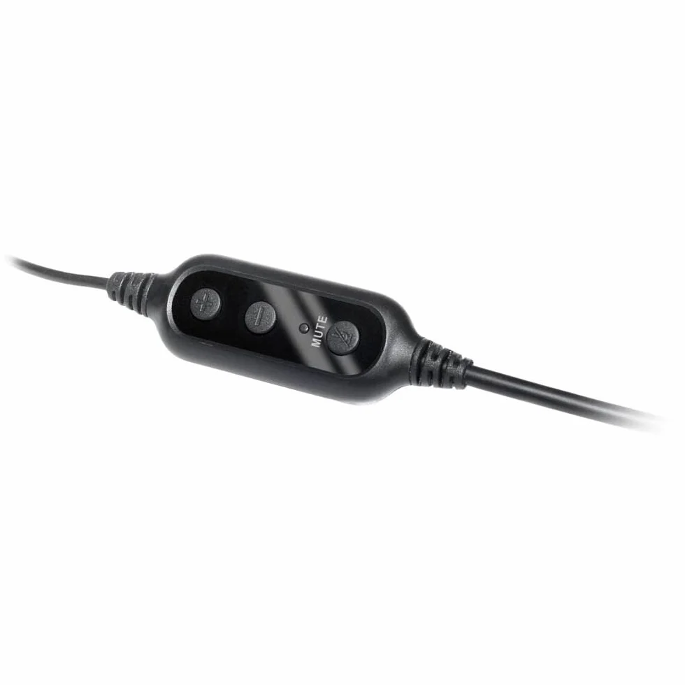 Logitech 960 Przewodowy zestaw słuchawkowy stereo USB z redukcją szumów, czarny
