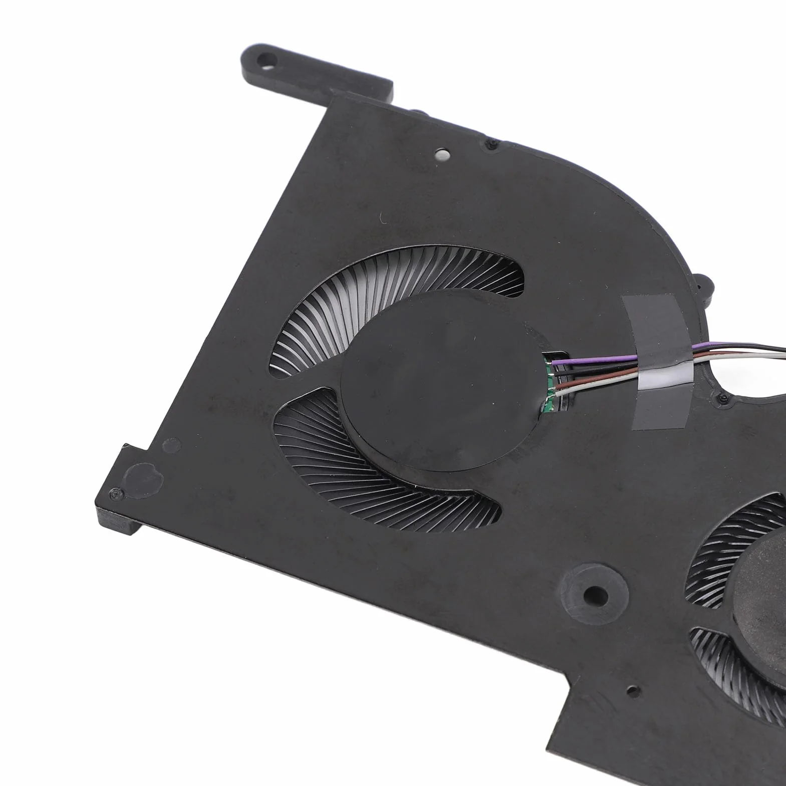 Acouto 4-pinowy Wentylator GPU do Laptopa z Aluminiowym Stopem i ABS, Chłodzący Wentylator dla GS66 10SD 10SGS 10SFS 10SF 10SE MS 16V1 MS 16V2 WS66 P66