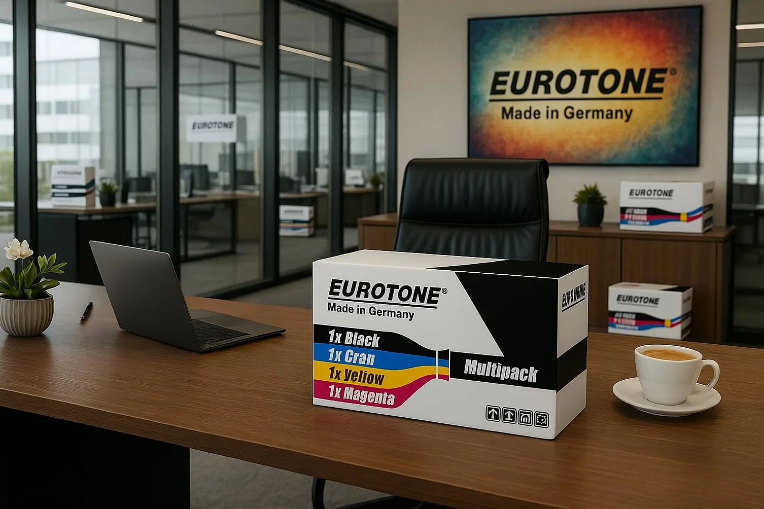Eurotone Toner kompatybilny jako zamiennik do Lexmark E250 E350 E352 zastępuje 00E250A31E