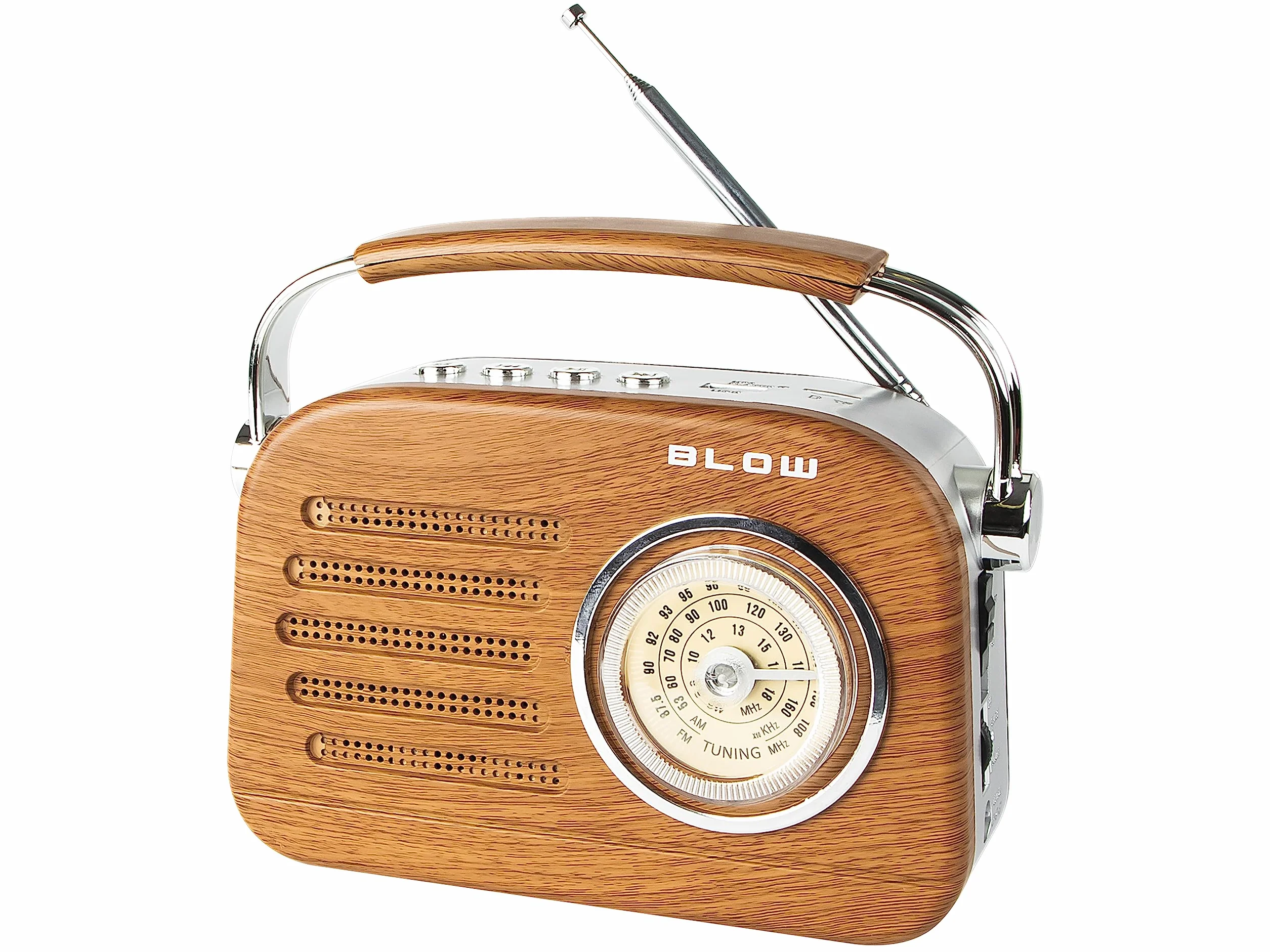RADIO KUCHENNE RETRO BLUETOOTH SIECIOWE NA BATERIE