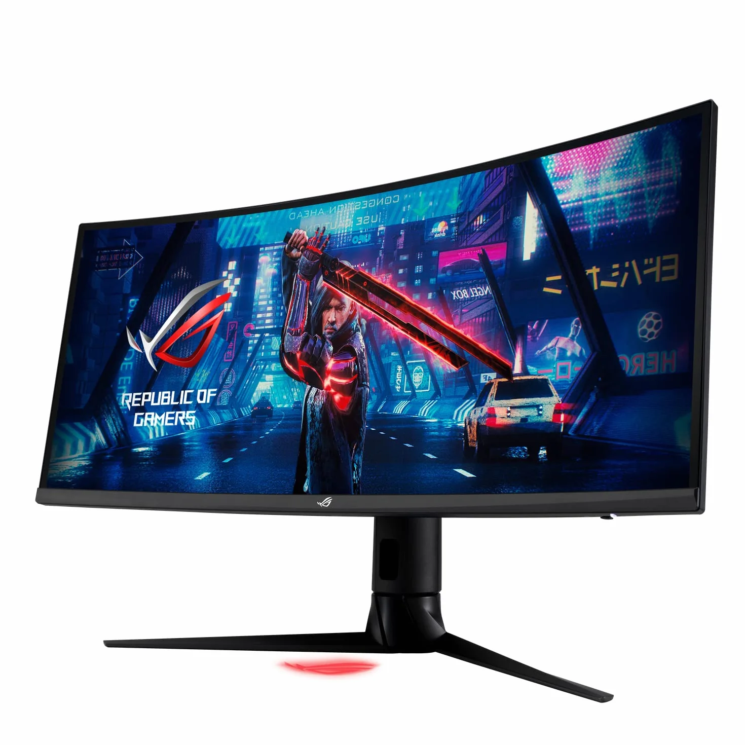 ASUS ROG Strix XG349C écran plat de PC 86,7 cm (34.1") 3440 x 1440 pixels UltraWide Quad HD Noir