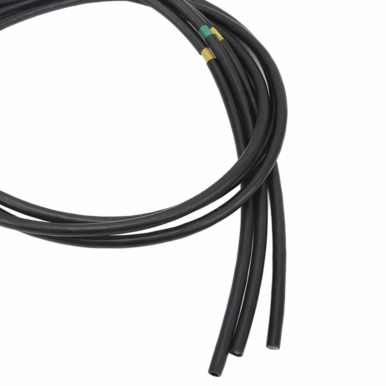 4 szt. Przedłużacz Silnika Miedziany Kabel Połączeniowy Silnika 16 mm² 1,35 M Uniwersalny Dzielony Przewód do Pojazdów Elektrycznych i Motocykli Stabilna przewodność