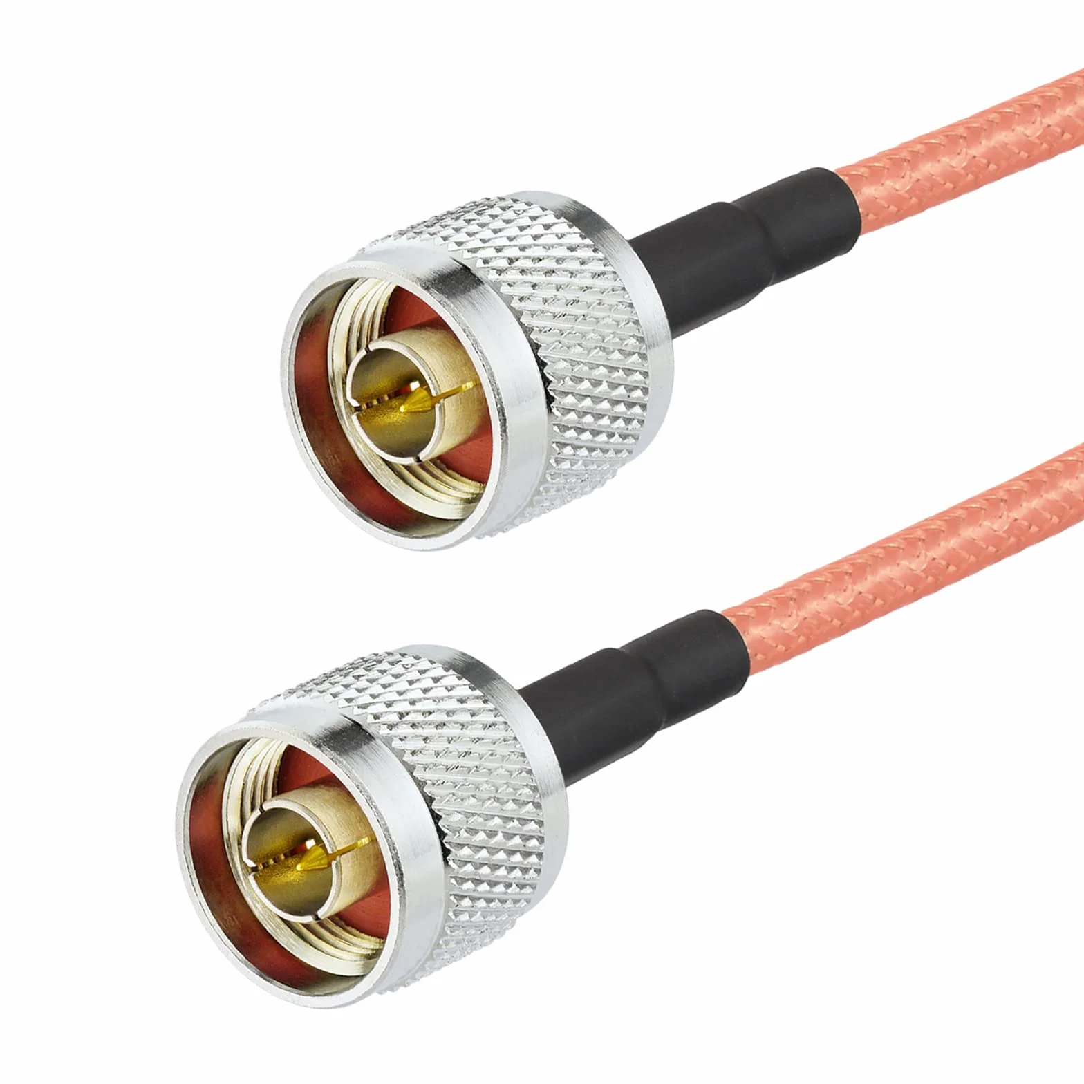 Eightwood Wtyczka N na wtyczkę N kabel koncentryczny RG400 Low Loss kabel koncentryczny 50 cm do anteny 4G LTE WiFi Router Yagi Antenna Lora Amatorskie radio