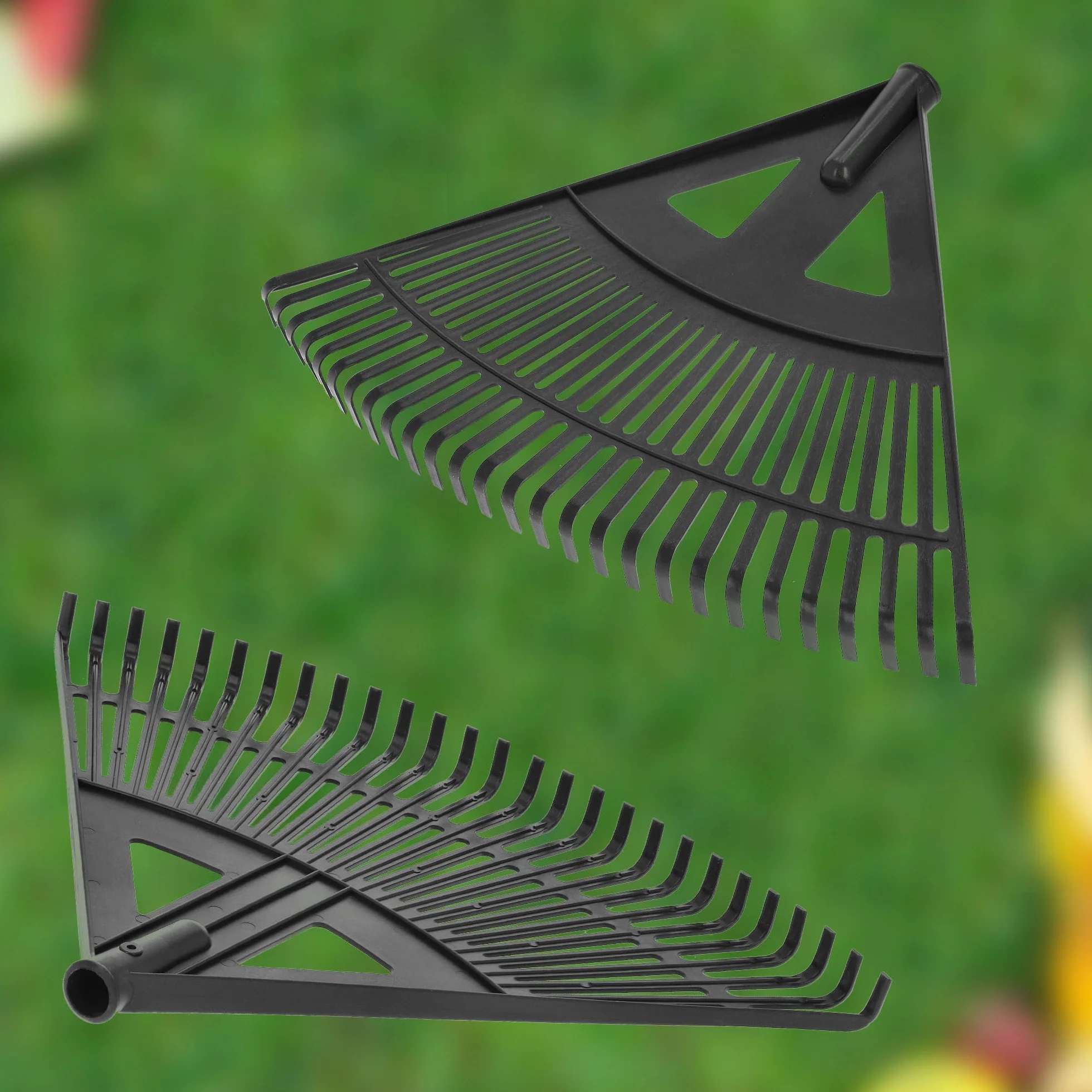 KOTARBAU® Grabie Wachlarzowe - 58 CM - Grabie do Liści Trawy - Plastikowe