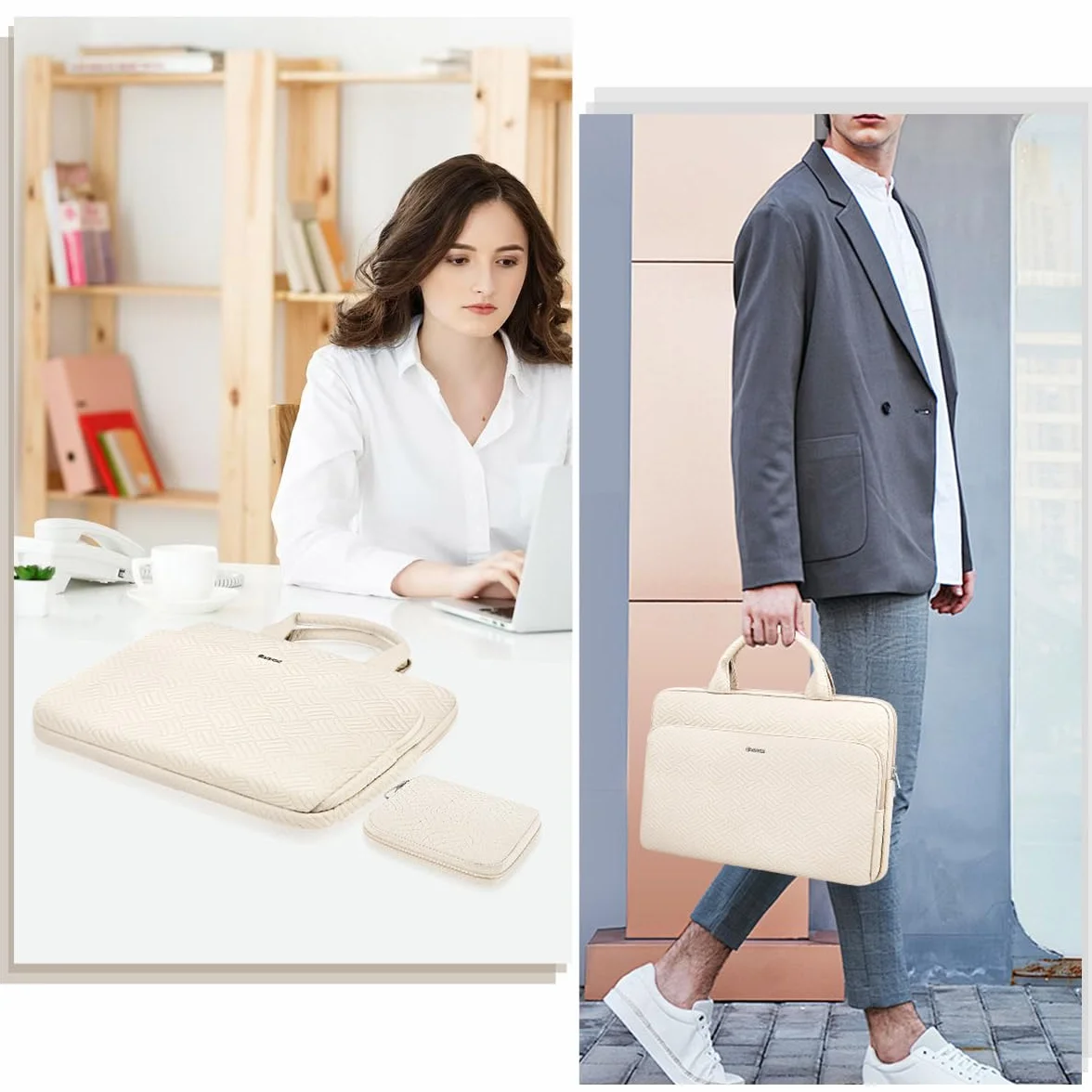 ARVOK Czarny 15.6-16 calowy plecak na laptopa, Modern, Minimalistyczny, Sling, Zapięcie, Lekka, Przegroda na laptopa, 40.6 cm, Unisex-Dorośli, Wszyscy Wieków, Profesjonaliści, Miłośnicy Technologii