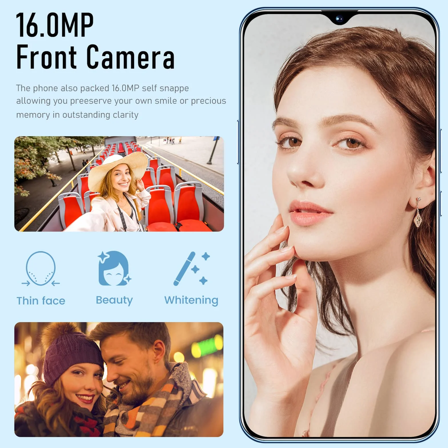 Smartfon Wifi 5G, Rozpoznawanie Twarzy Telefon Komórkowy X40 Pro 8 GB RAM 128 GB ROM 6,53 Cala do Użytku Biznesowego (Wtyczka UE)