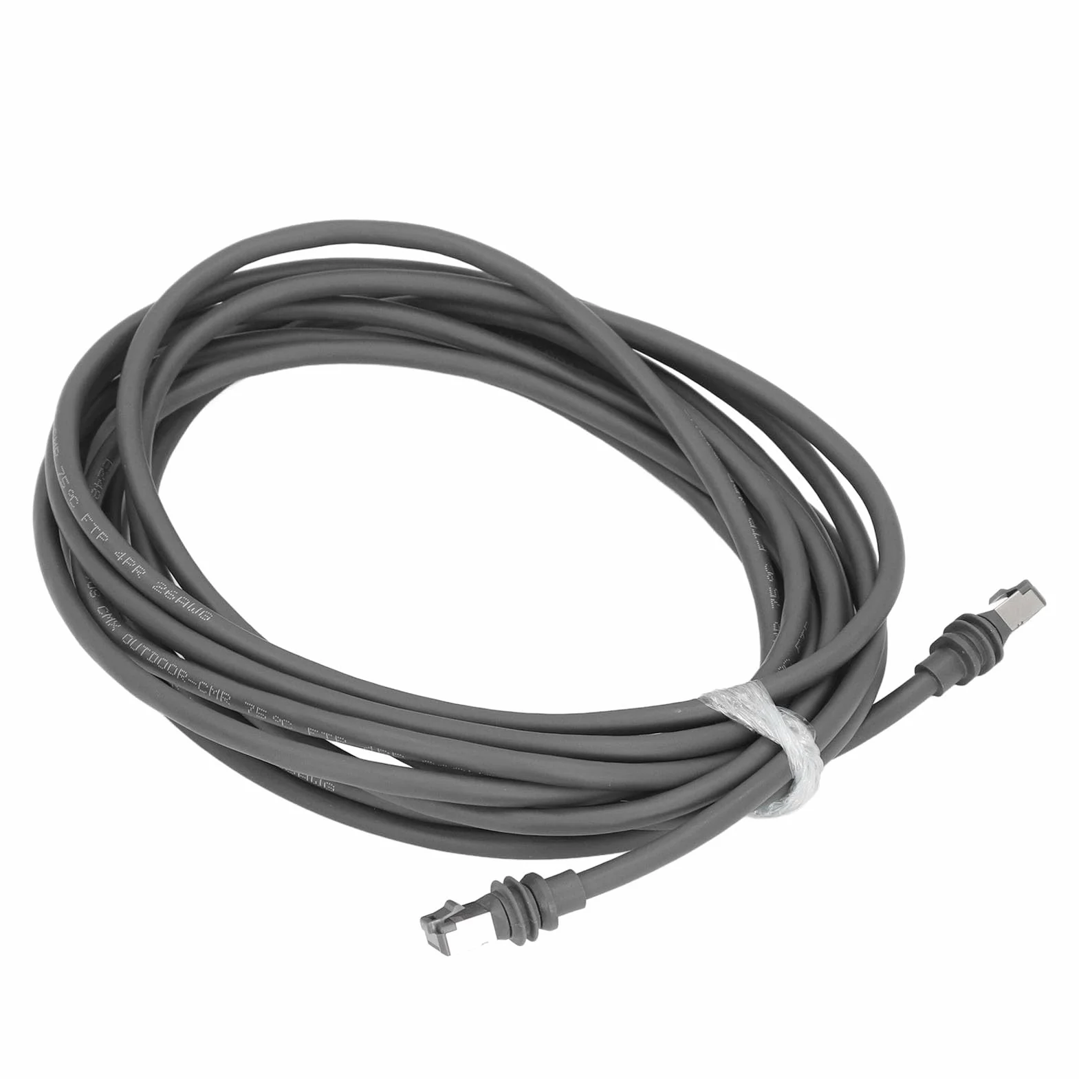 Domary Kabel Zamienny Gen3 1200 Mbps Szybki Przedłużacz IP68 z szarą powłoką przeciwdeszczową do Prostokątnego Satelity V3