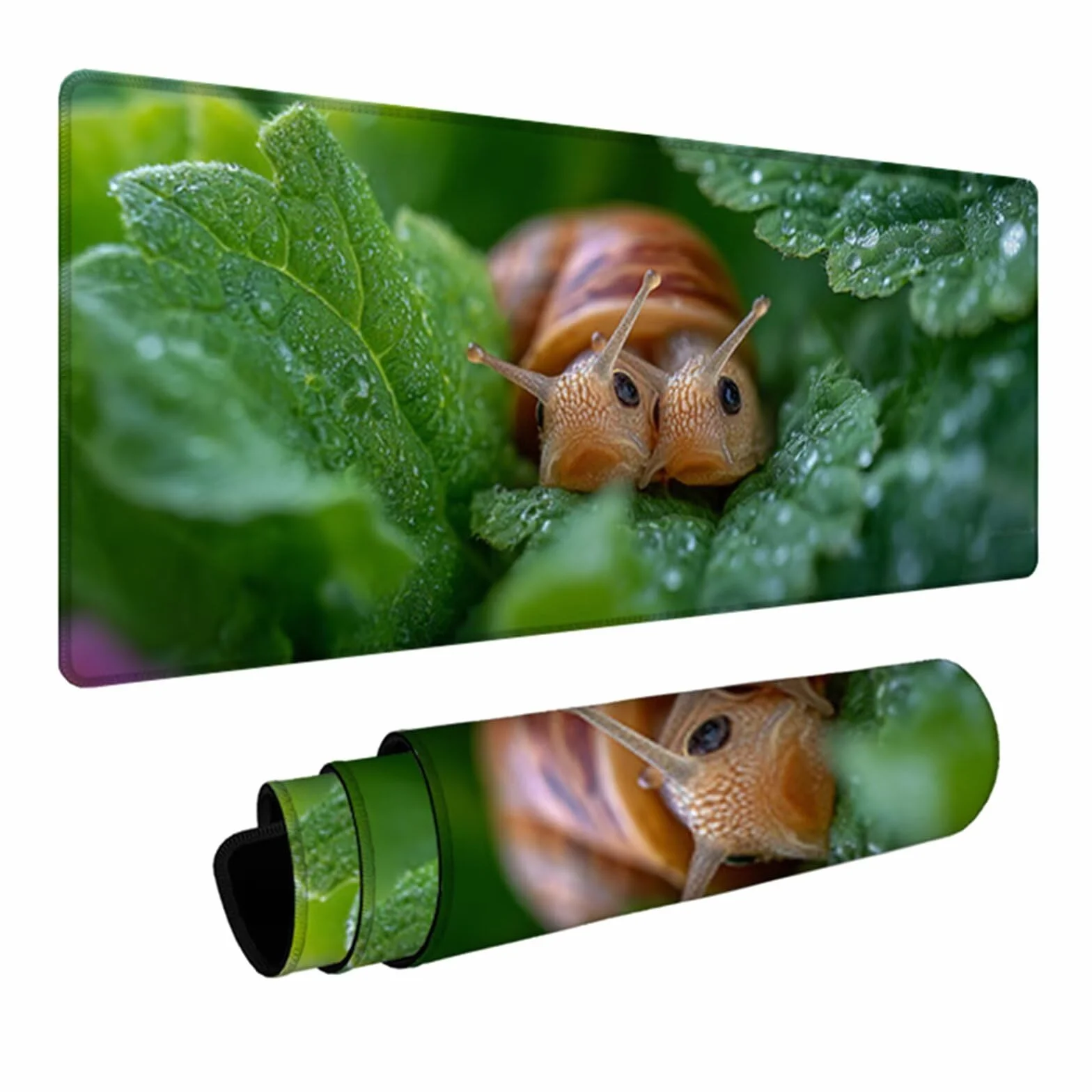Gamingowa podkładka na biurko, rośliny, zwierzęta, podkładka pod mysz XXL, 1000 x 500 x 3 mm, podkładka pod mysz ze zszytymi krawędziami, akcesoria dla graczy, akcesoria dla graczy, X-4352
