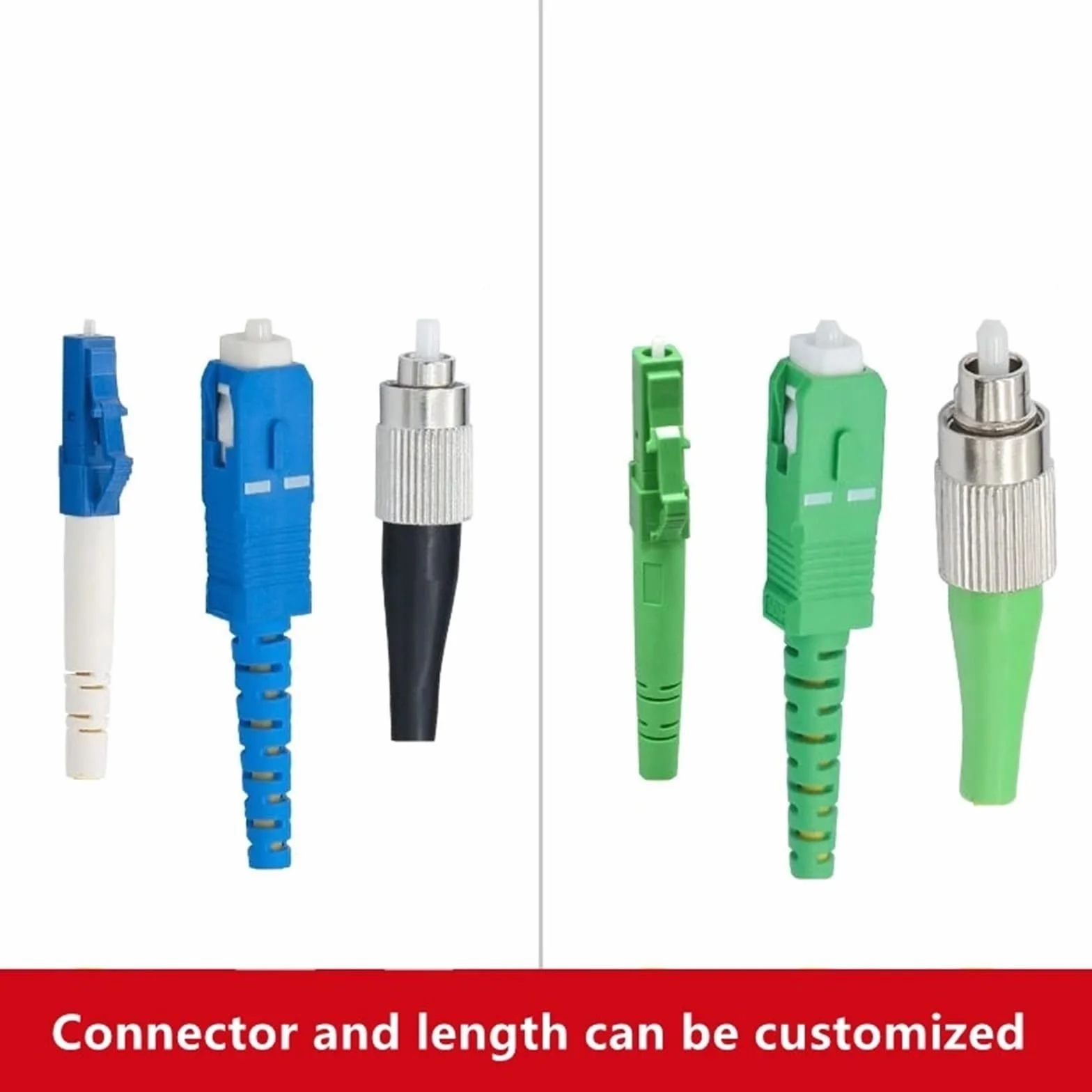 8-rdzeniowy kabel krosowy z włókna pancernego TPU 150M-300M LSZH SM czarny 8C SC LC FC ST A jednomodowy 8 włókien optyczny kabel połączeniowy 200 M250M (200 m TPU SC-SC)