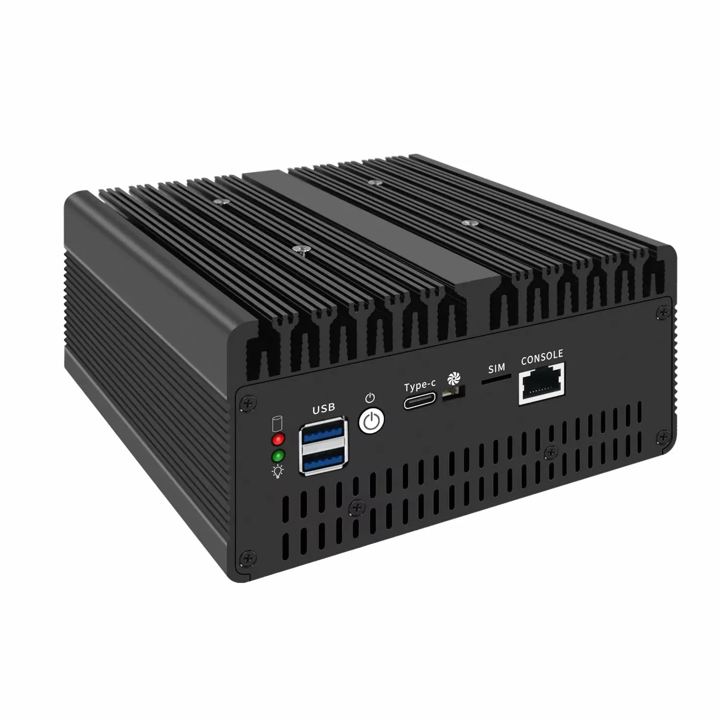 8505 Mini komputer bez wentylatora z DDR5 M.2 Nvme 4 i226 2.5G LAN, USB, HDMI, DP, typ C, Intel 82599ES 2 x 10G SFP+, WiFi, urządzenie micro router, AES-NI, OPNsense, bez pamięci RAM bez SSD