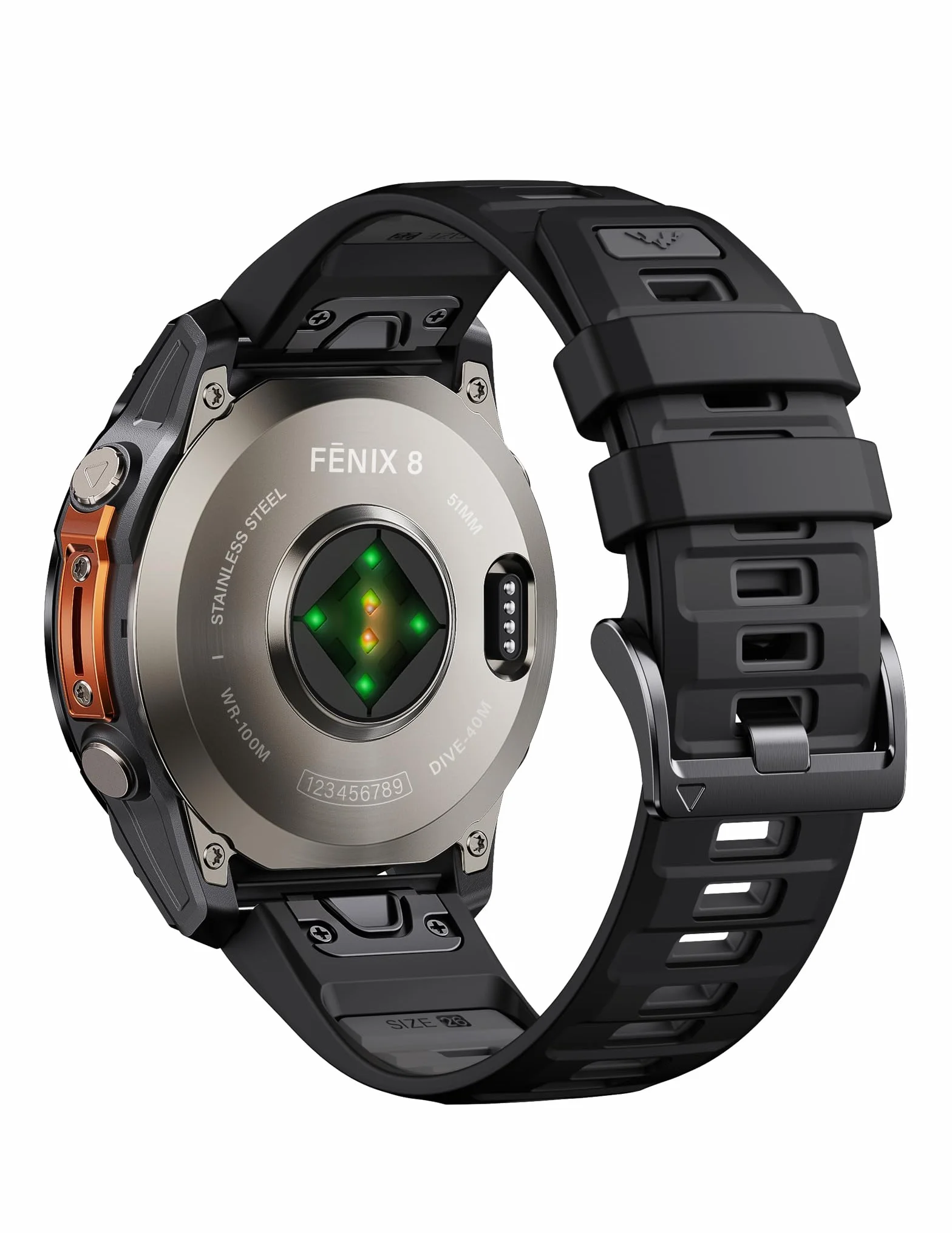 Pasek do zegarka Garmin Fenix 6X/6X Pro/8 51 mm/7X/7X Pro/3, Garmin Epix Pro Gen 2 51 mm, zapasowy pasek 26 mm Quick-fit Silikon do Fenix 5X/5X Plus/Descent MK1/MK 2i/MK 2