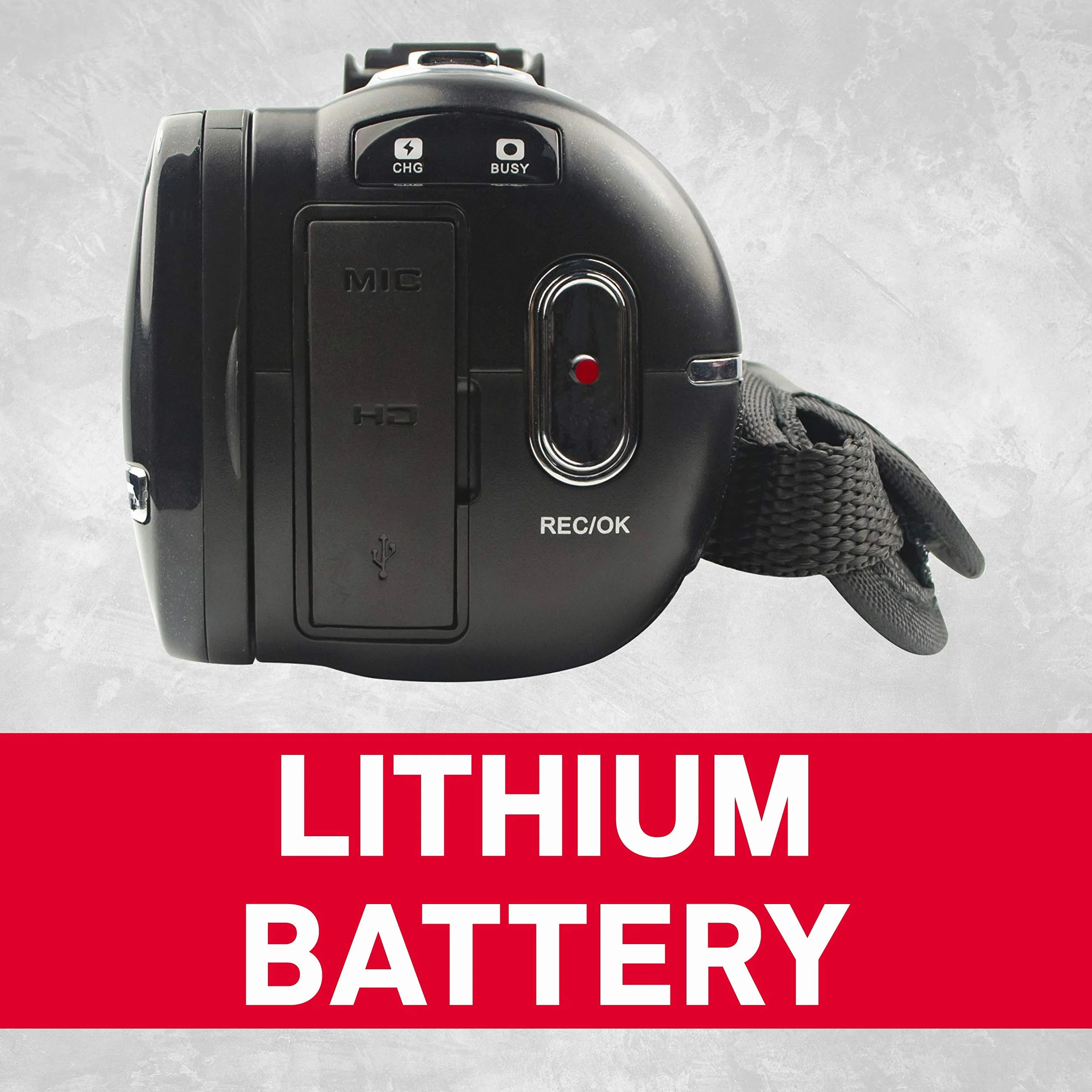 AGFA Realimove CC2700 - kamera cyfrowa, wideo 2,7K, 24MP, ekran dotykowy 3'', 18-krotny zoom, pilot zdalnego sterowania, 2 baterie, mikrofon, bateria litowa - czarny