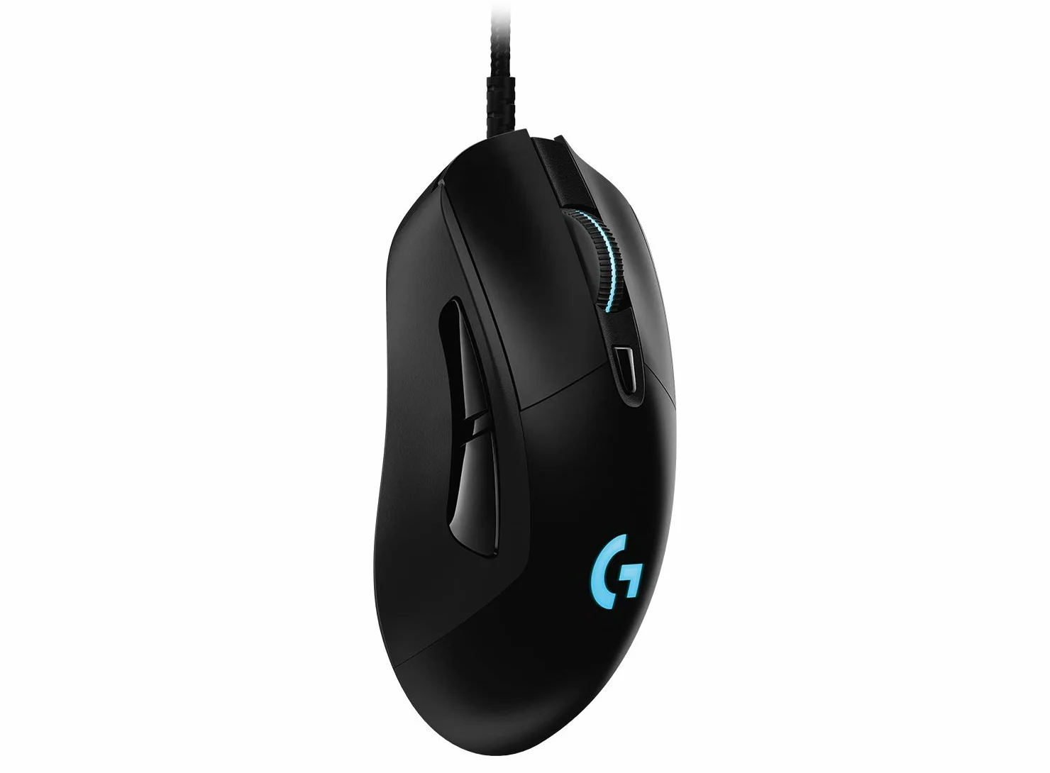 Logitech G403 HERO 25K, mysz do gier, uchwyt HERO 25K, 25,600 DPI, regulowana waga, 6 programowalnych przycisków, wbudowana pamięć, kompatybilny z PC/Mac - czarny