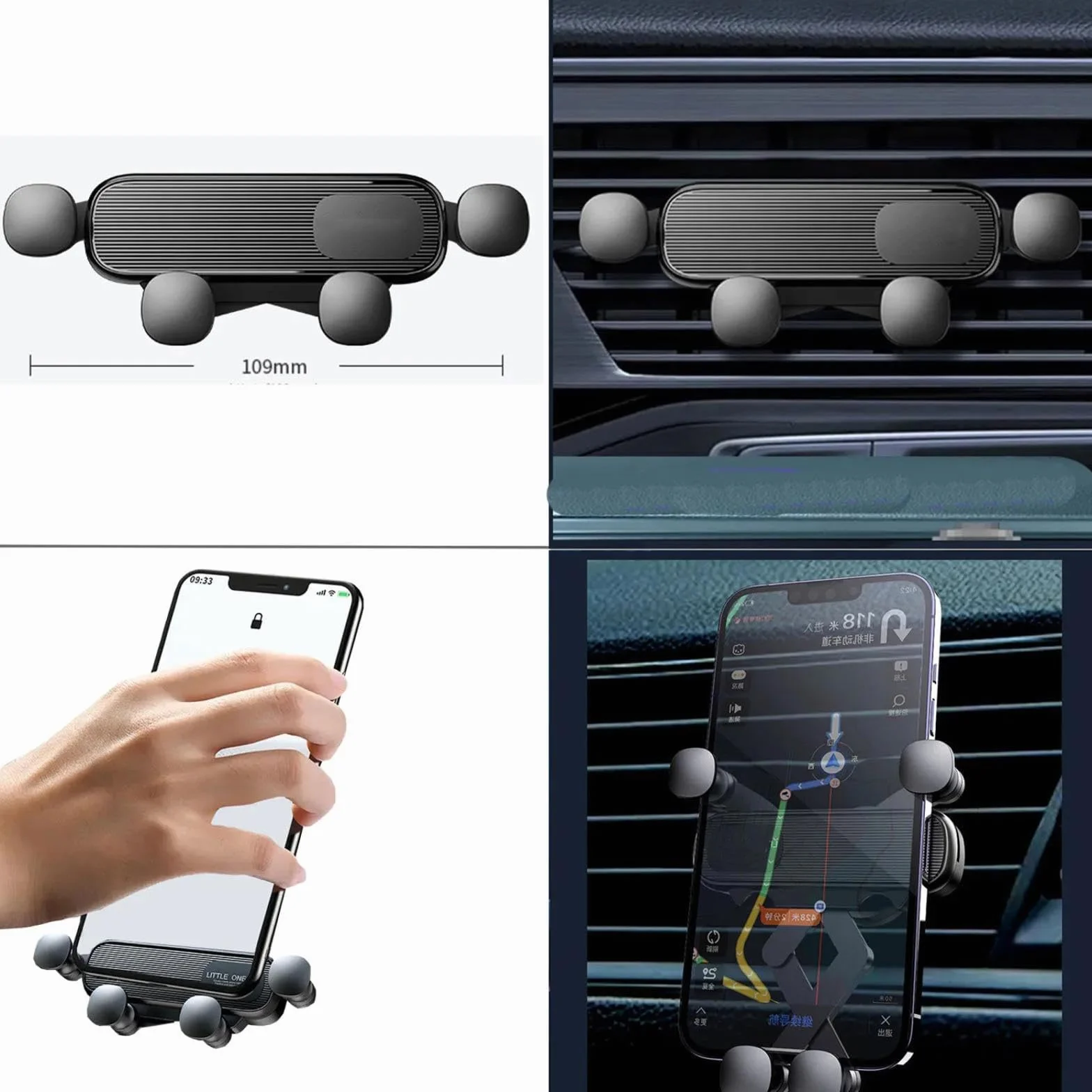Uchwyt Samochodowy na Telefon dla Honda Civic Hatchback TYPE R 2016-2020, uchwyt samochodowy na telefon komórkowy uchwyt GPS stojak na nawigację