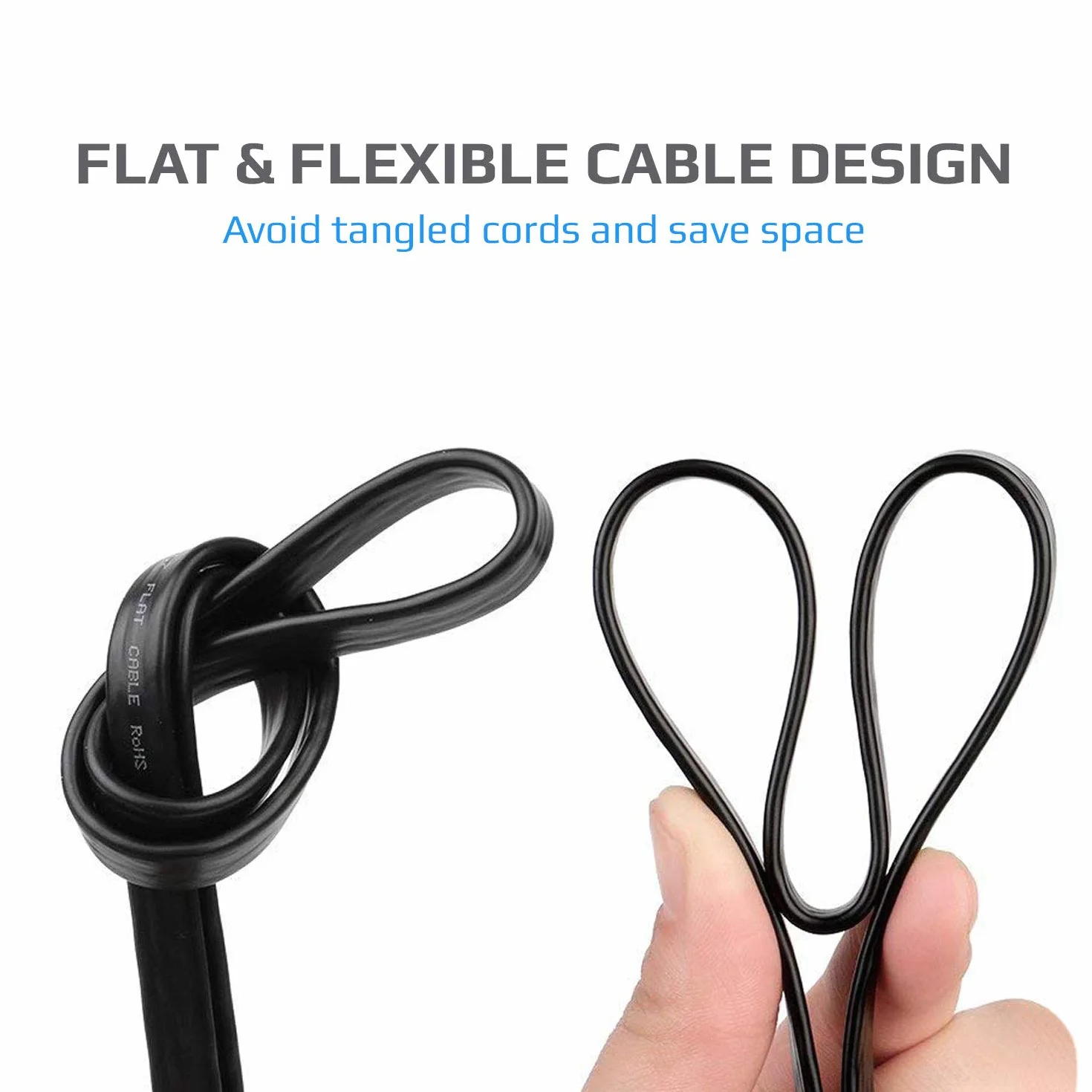 Keple 1 m kabel RJ11 ADSL przedłużacz przewód telefoniczny wtyczka telefoniczna BT Internet szerokopasmowy męski na męski router i modem do gniazda telefonu RJ11 / mikrofiltr / przewód stacjonarny