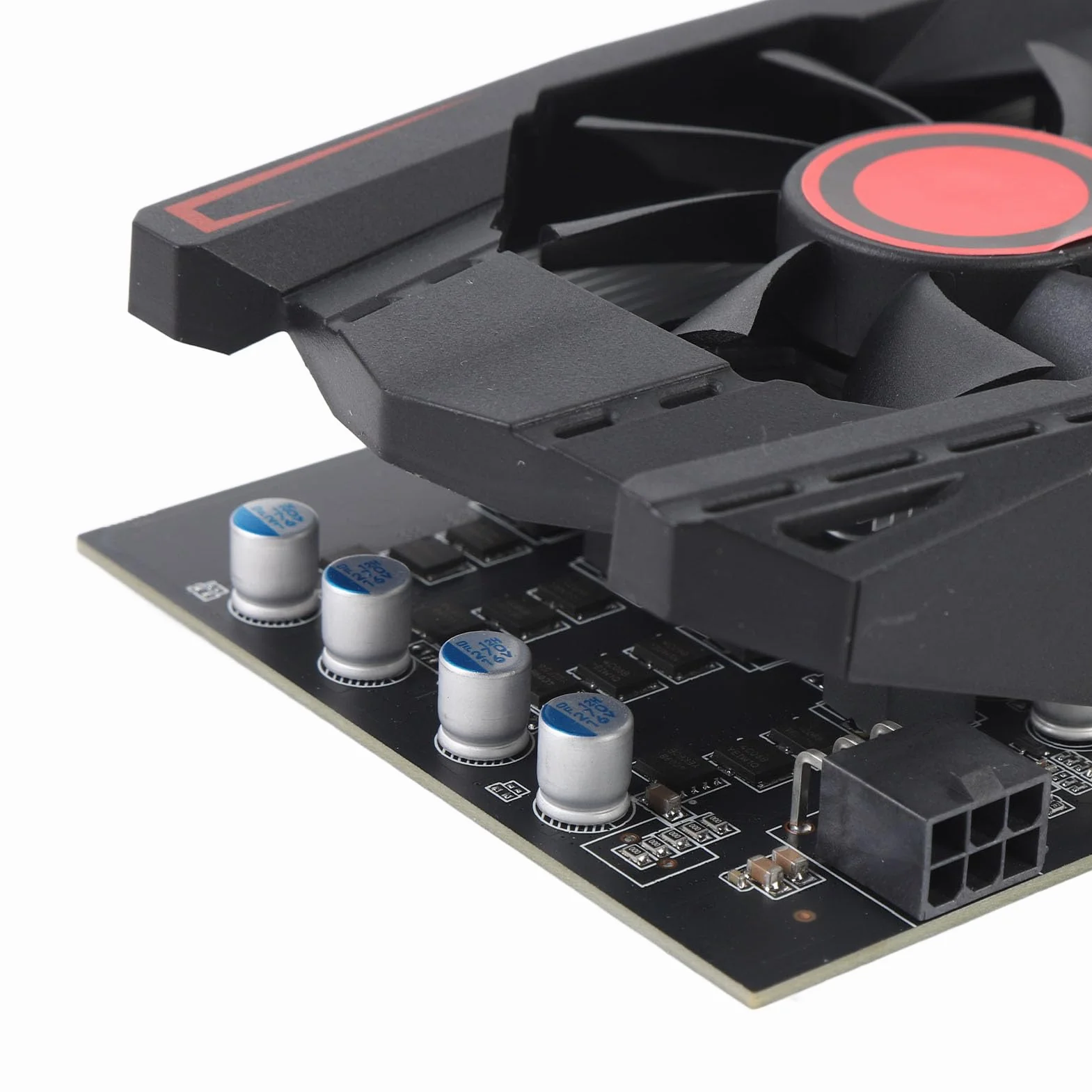 Karta Graficzna 6 GB GDDR5 192-bitowa pamięć, Karta Graficzna PCI Express 2.0, Wydajne, Ciche Chłodzenie z Dwoma Wentylatorami do Pracy na Komputerze do Gier, Edycja Wideo, Obsługuje 10 11 7