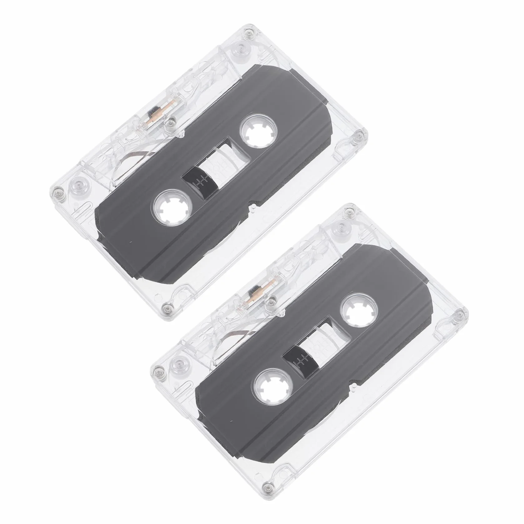 20kawałki Kaseta Magnetofonowa Minutowa Do Nagrywania Audio Przezroczysta Obudowa Retro Styl Idealna Do Diy i Niespodzianek Imprezy