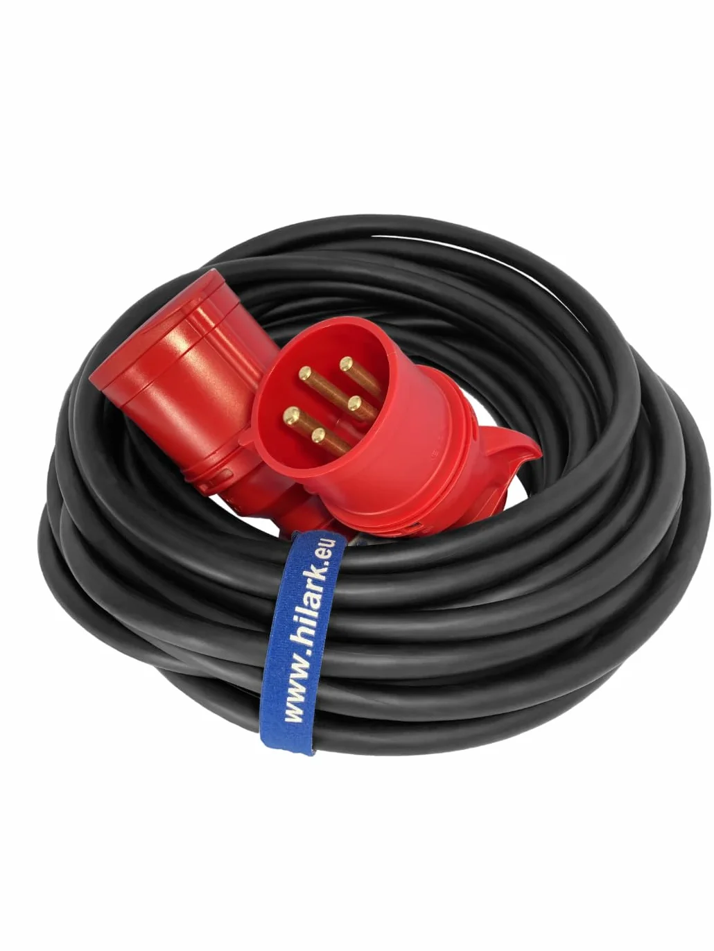 Hilark Cable Tech Przedłużacz siłowy elektryczny gumowy 32A OnPD H07RN-F 5x4 wytrzymały 10m