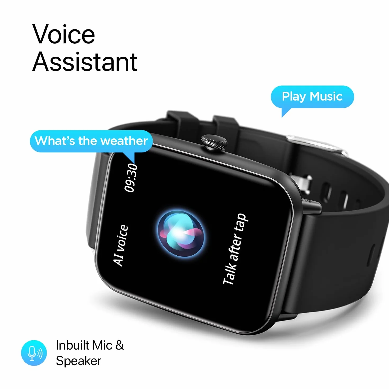 Fire-Boltt Ninja Call Pro Bluetooth Calling Smart Watch, wyświetlacz HD 1,69″, podwójny chip, asystent głosowy AI, 120 trybów sportowych, SpO2 i pulsometr, smartwatch fitness Tracker dla mężczyzn i