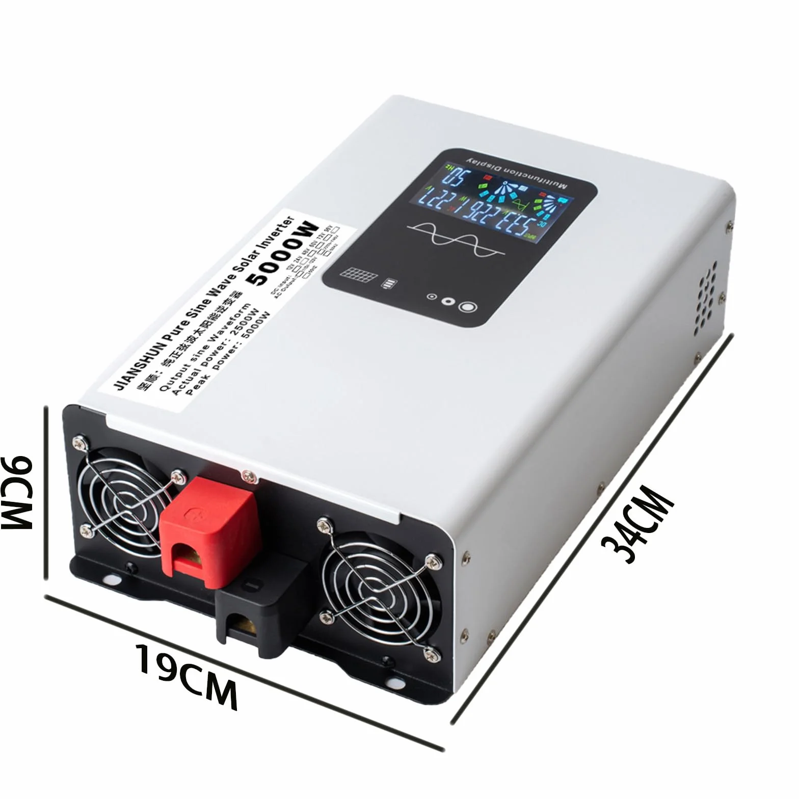 Przetwornica NapięCia, Falownik Sinusoidalny, PrąD StałY 12 V–72 V Na PrąD Przemienny 110 V/240 V, WyśWietlacz Lcd, Moc 5000 W–8000 W, Do UżYtku Domowego/Na ZewnąTrz/W Samochodach 10000W-60V