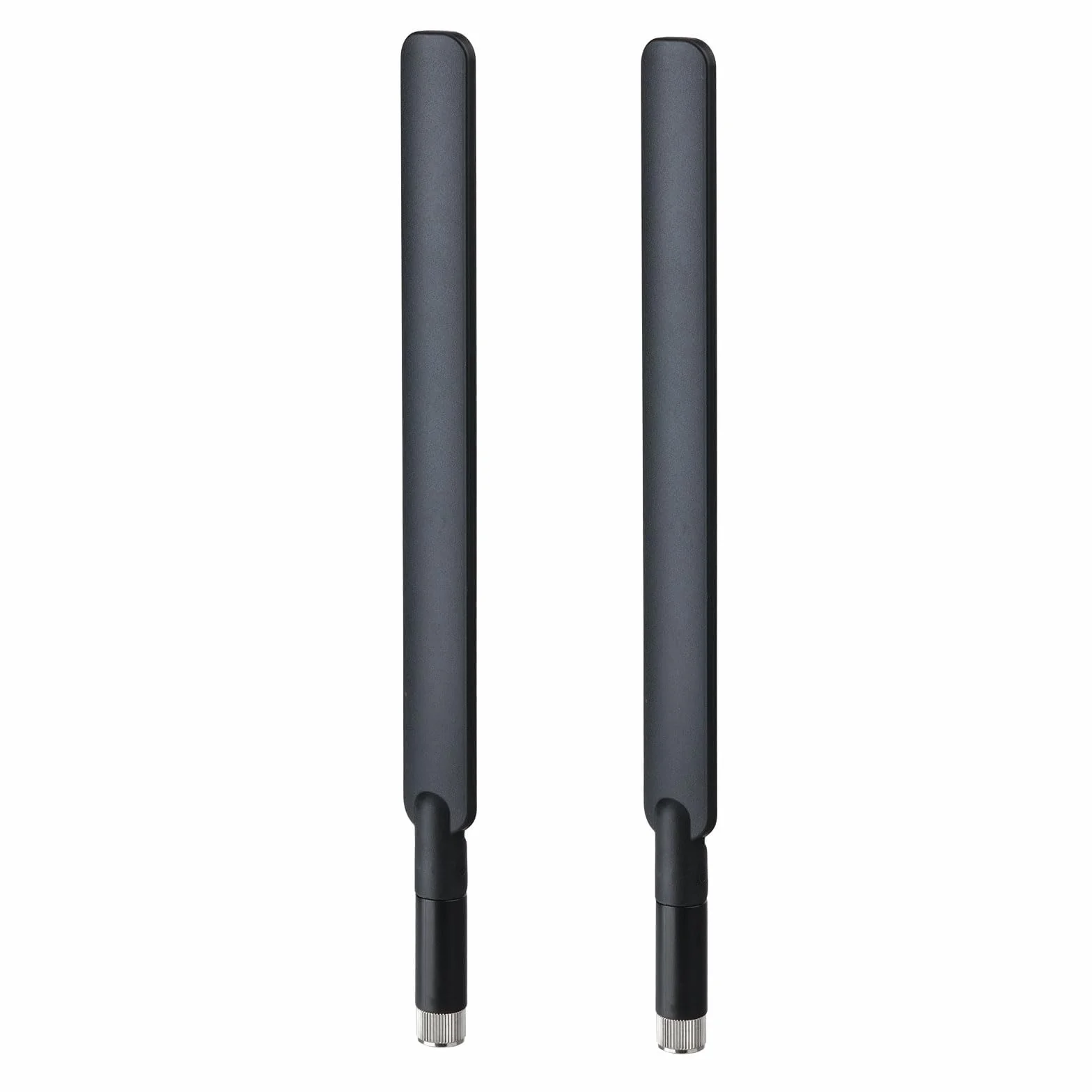 Superbat Dwuzakresowa antena Wi-Fi 2,4/5,8 GHz 8dBi MIMO | wtyczka RP-SMA | kompatybilna z routerem, mini PCI-Express PCIE karta sieciowa USB WiFi adapter monitoring kamer IP, dron FPV | 2-STK, czarna