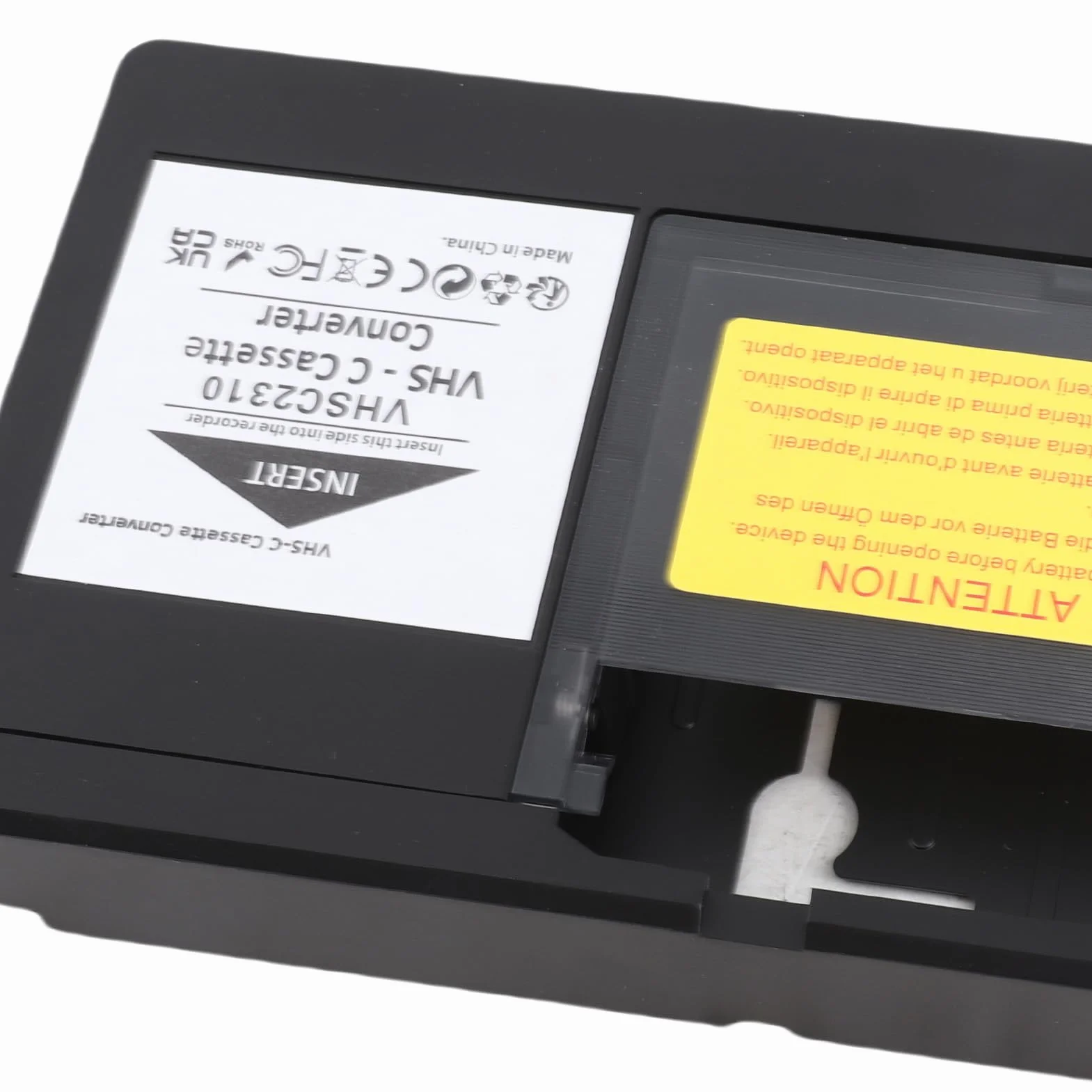 CHICIRIS VHS C TAPE Cassette Adapter Box dla VHS do VHSC Cassette Converter Wsparcie Odtwarzające