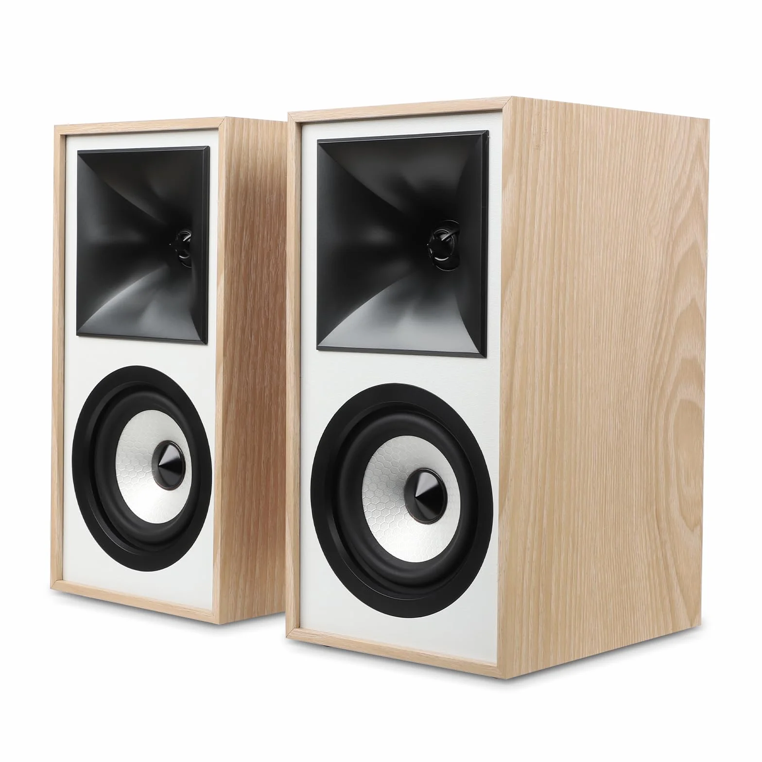 AIYIMA S4000 2.1 aktywne głośniki regałowe, monitory studyjne 80RMS z 4-calowym głośnikiem, Bluetooth 5.0, wejścia XLR i RCA, wyjście subwoofera, głośniki do komputera, kina domowego i studia