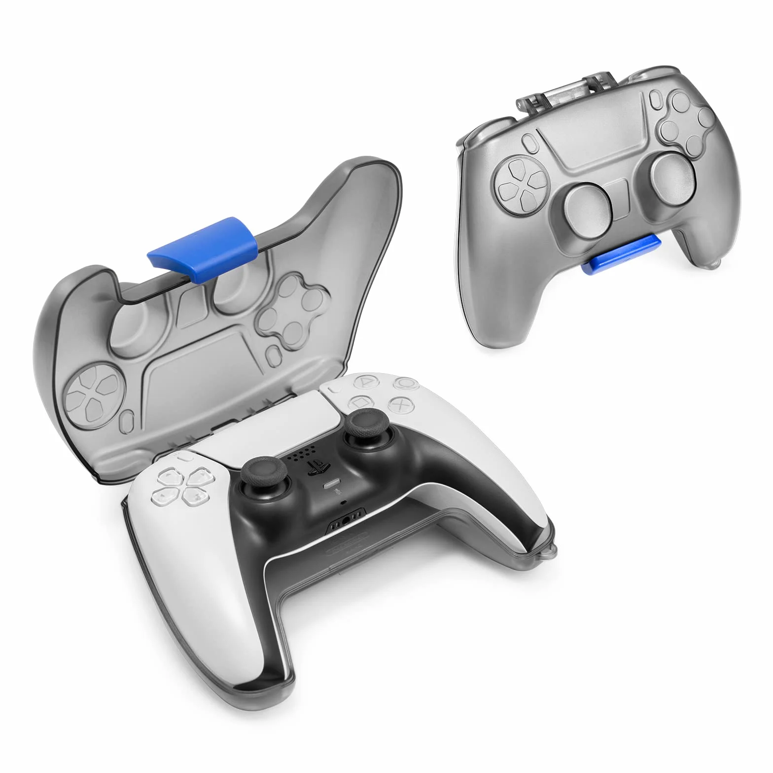 tomtoc Obudowa kontrolera PS5, etui na pilota zdalnego sterowania Bezprzewodowy Playstation 5 DualSense, Twarde etui do przechowywania Kompaktowy, Ultra-cienki i Liviano Akcesoria PS5
