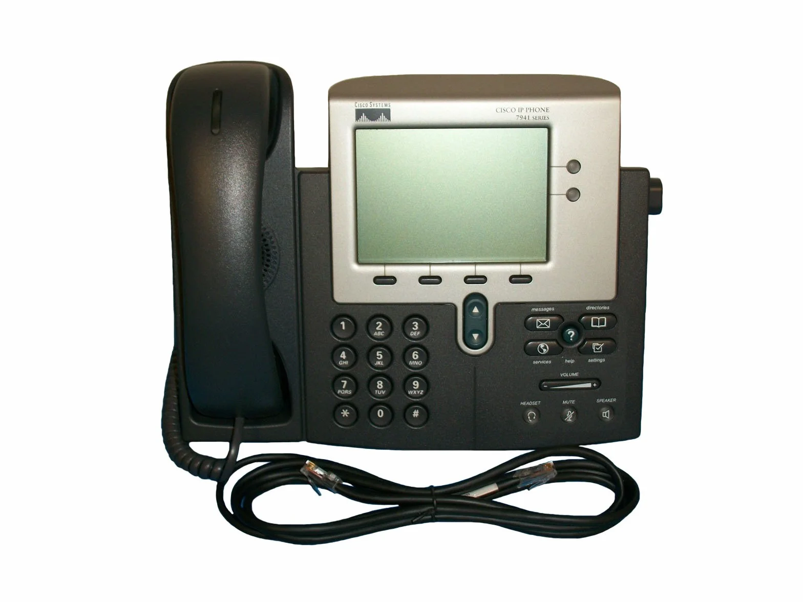 Cisco Ujednolicony telefon IP VOIP serii 7941 - CP-7941G-GE - wymagany menedżer połączeń)